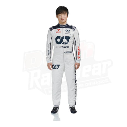 2023 Yuki Tsunoda Alphatauri F1 Race Suit KIDS - Dash Racegear
