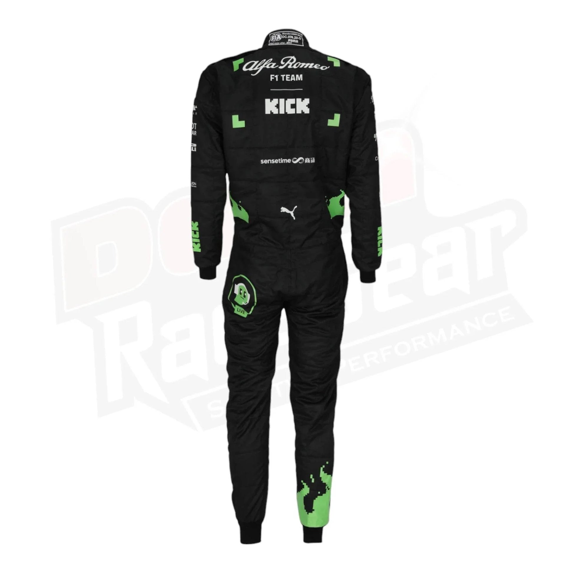 2023 Zhou Guanyu Alfa Romeo F1 Team Racing Suit– Belgian GP - Dash Racegear