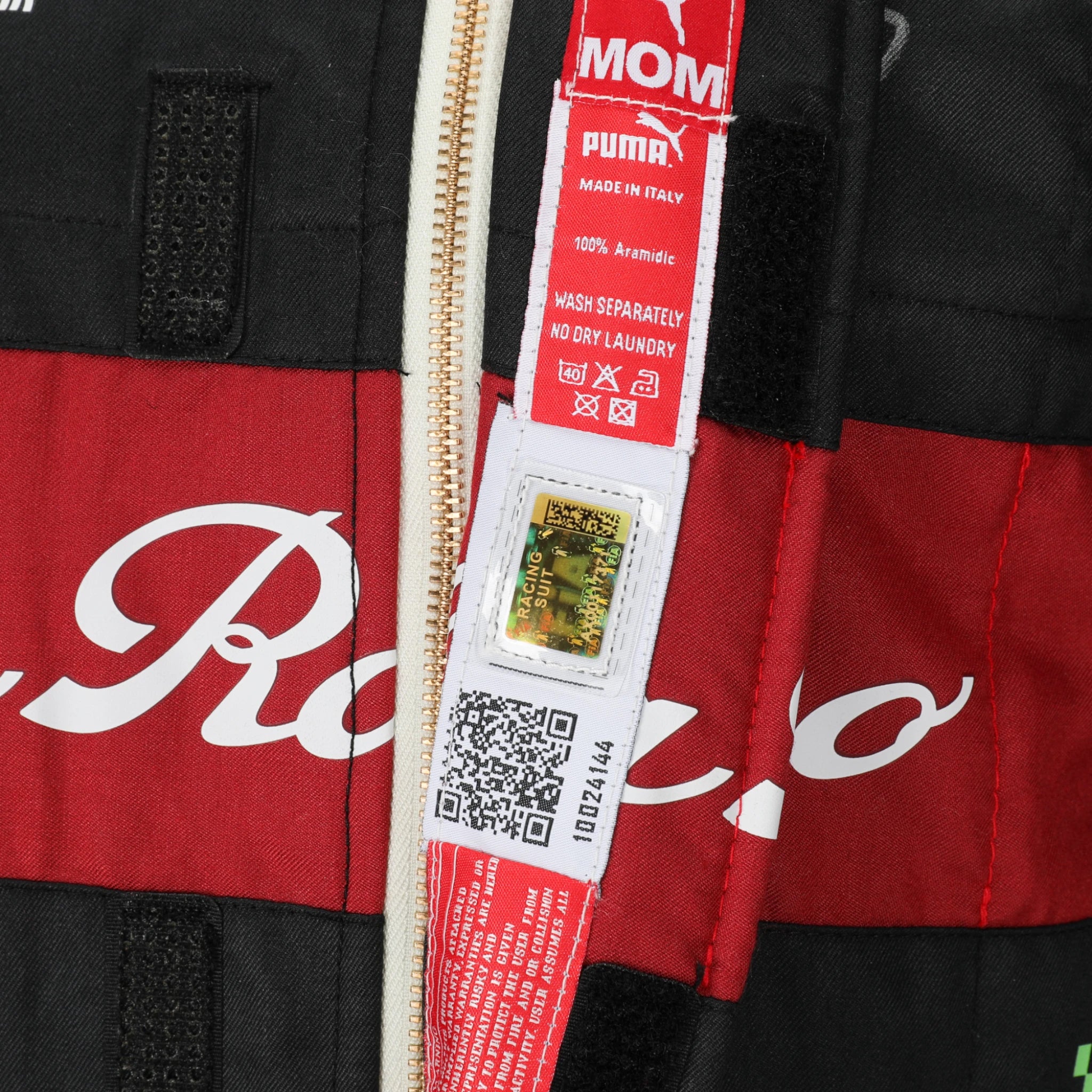 2023 Zhou Guanyu Alfa Romeo F1 Team Racing Suit– Belgian GP