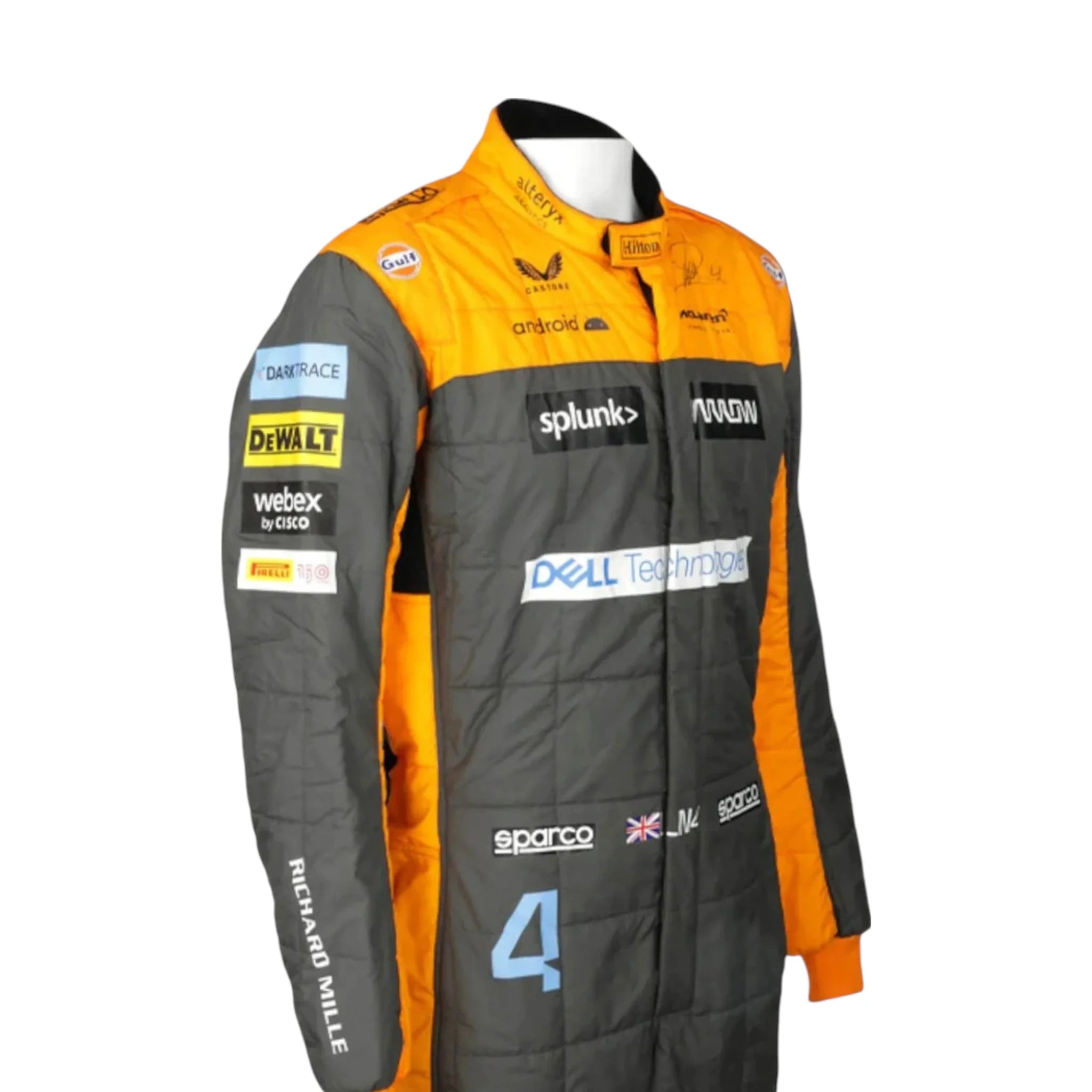 2023 Lando Norris McLaren F1 official Replica Race Suit - Dash Racegear