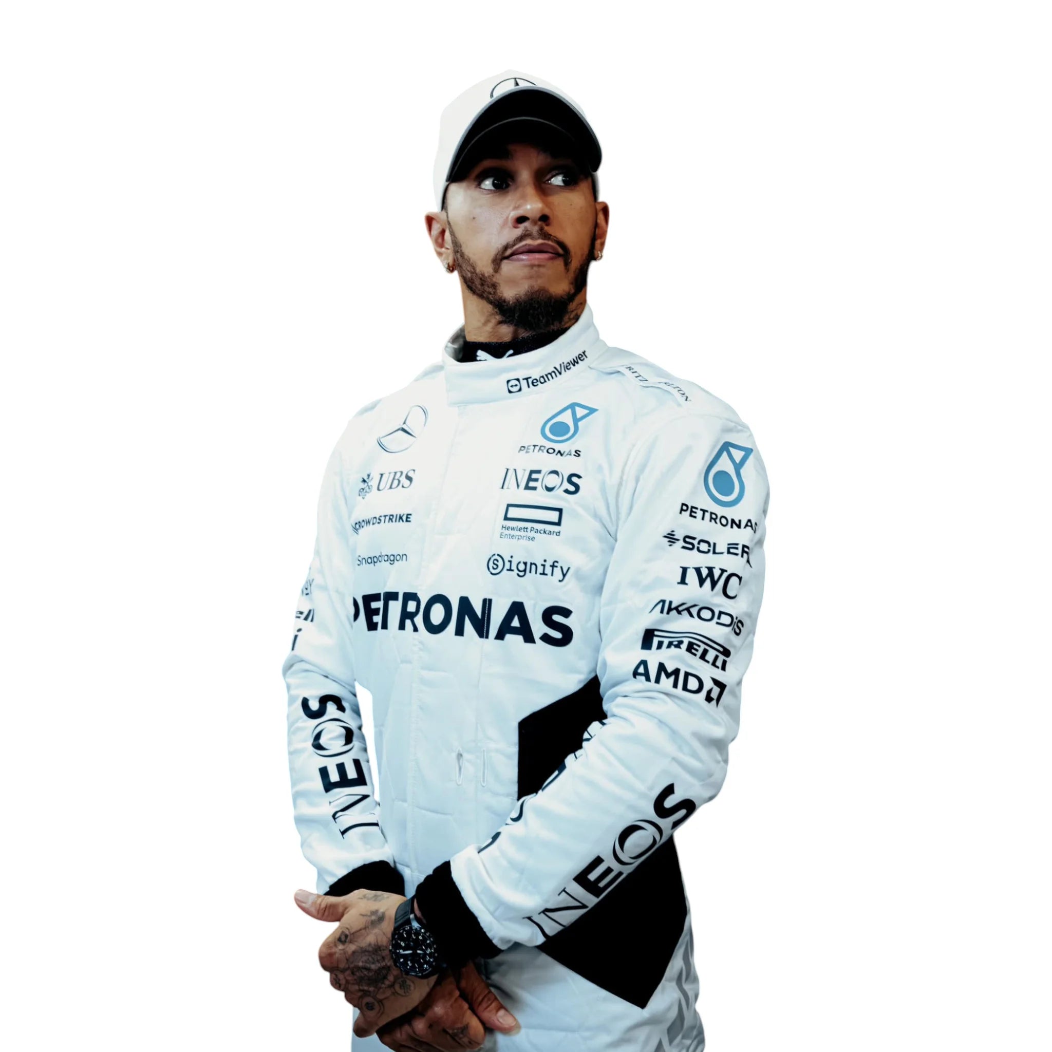 2024 Lewis Hamilton Qatar GP F1 Race Suit - Dash Racegear