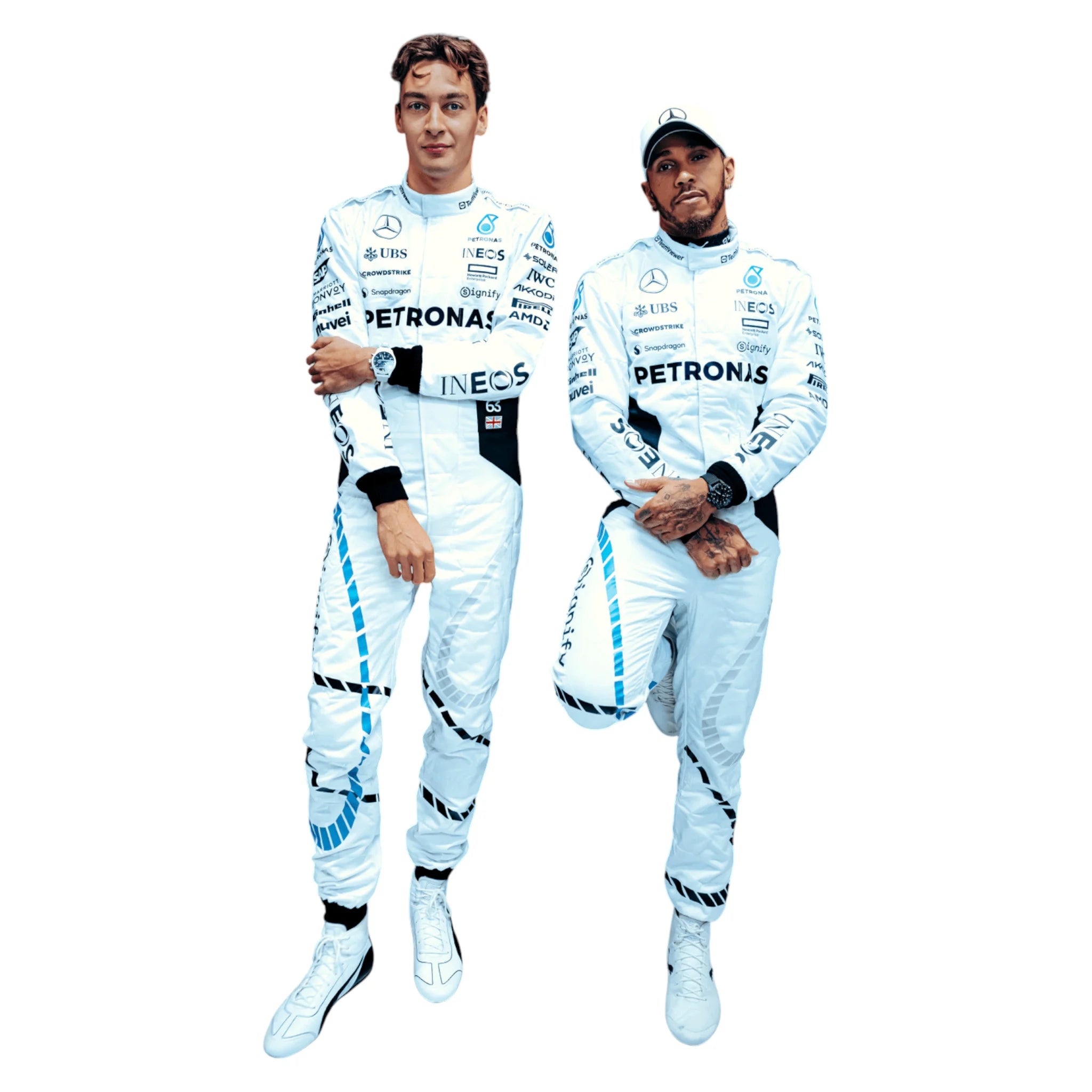 2024 Lewis Hamilton Qatar GP F1 Race Suit - Dash Racegear