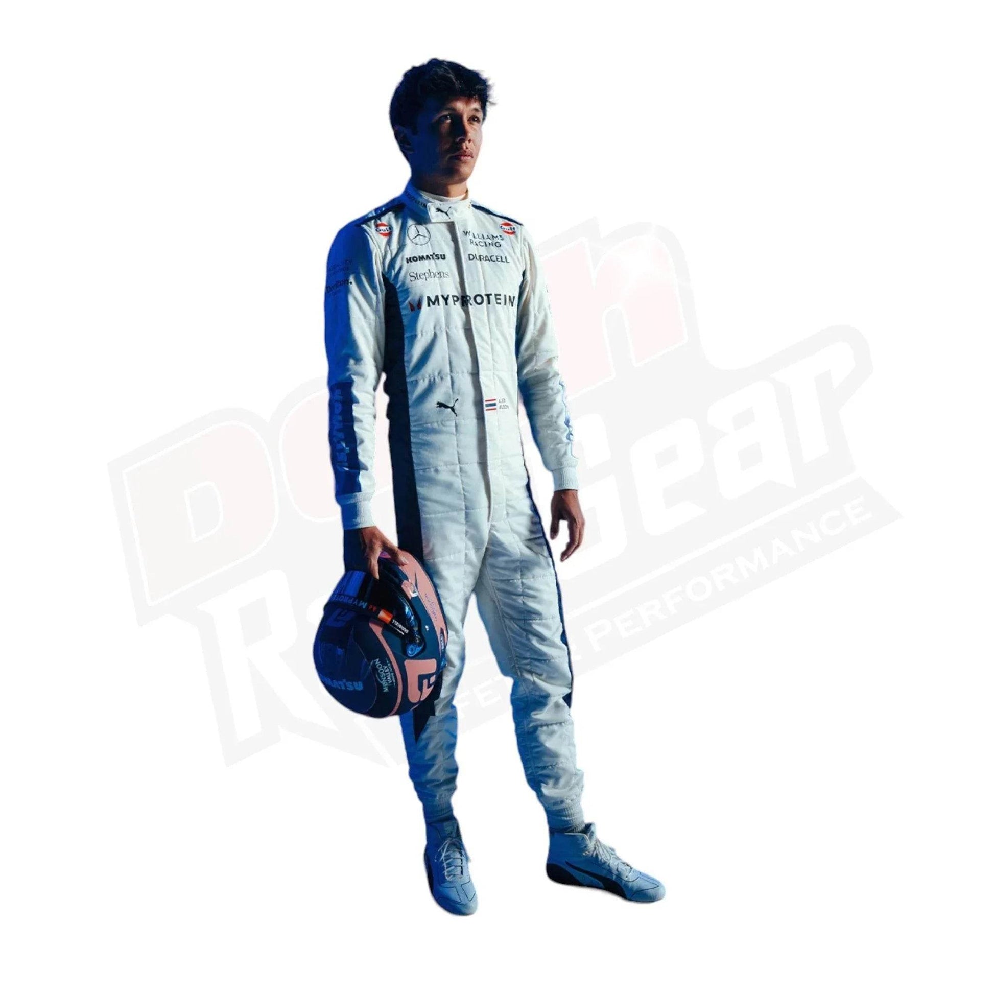 2024 Alex Albon Williams F1 Team Race Suit - Dash Racegear
