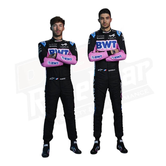 2024 BWT Pierre Gasly Esteban Ocon Alpine F1 Team Race Suit - Dash Racegear