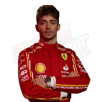 2024 Charles Leclerc Scuderia Ferrari Race suit - Dash Racegear