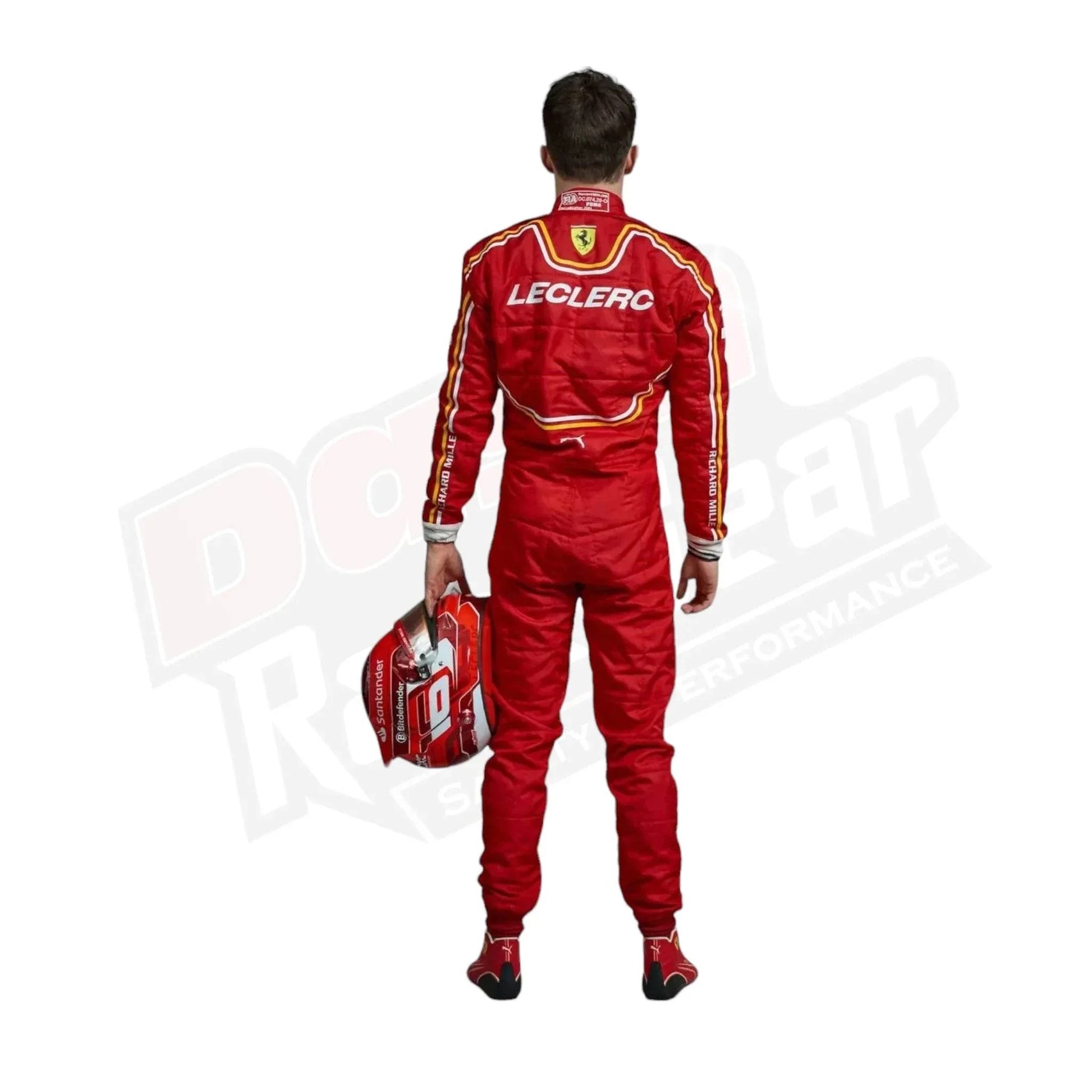 2024 Charles Leclerc Scuderia Ferrari Race suit - Dash Racegear