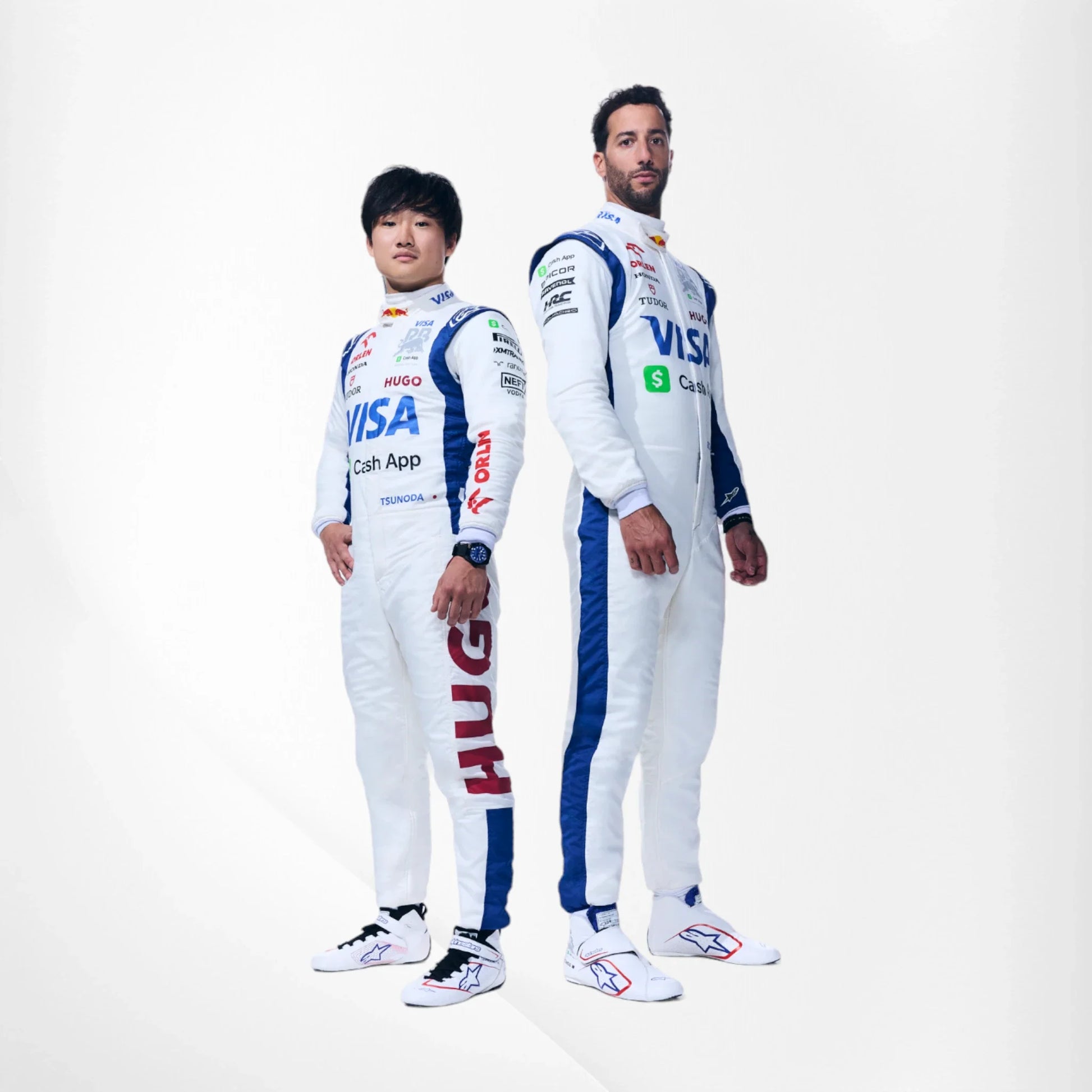 2024 Daniel Ricciardo Yuki Tsunoda F1 Team Race Suit - Las Vegas - Dash Racegear