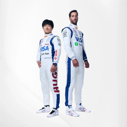2024 Daniel Ricciardo Yuki Tsunoda F1 Team Race Suit - Las Vegas - Dash Racegear