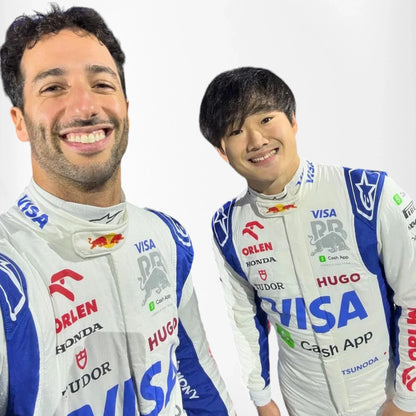 2024 Daniel Ricciardo Yuki Tsunoda F1 Team Race Suit - Las Vegas - Dash Racegear