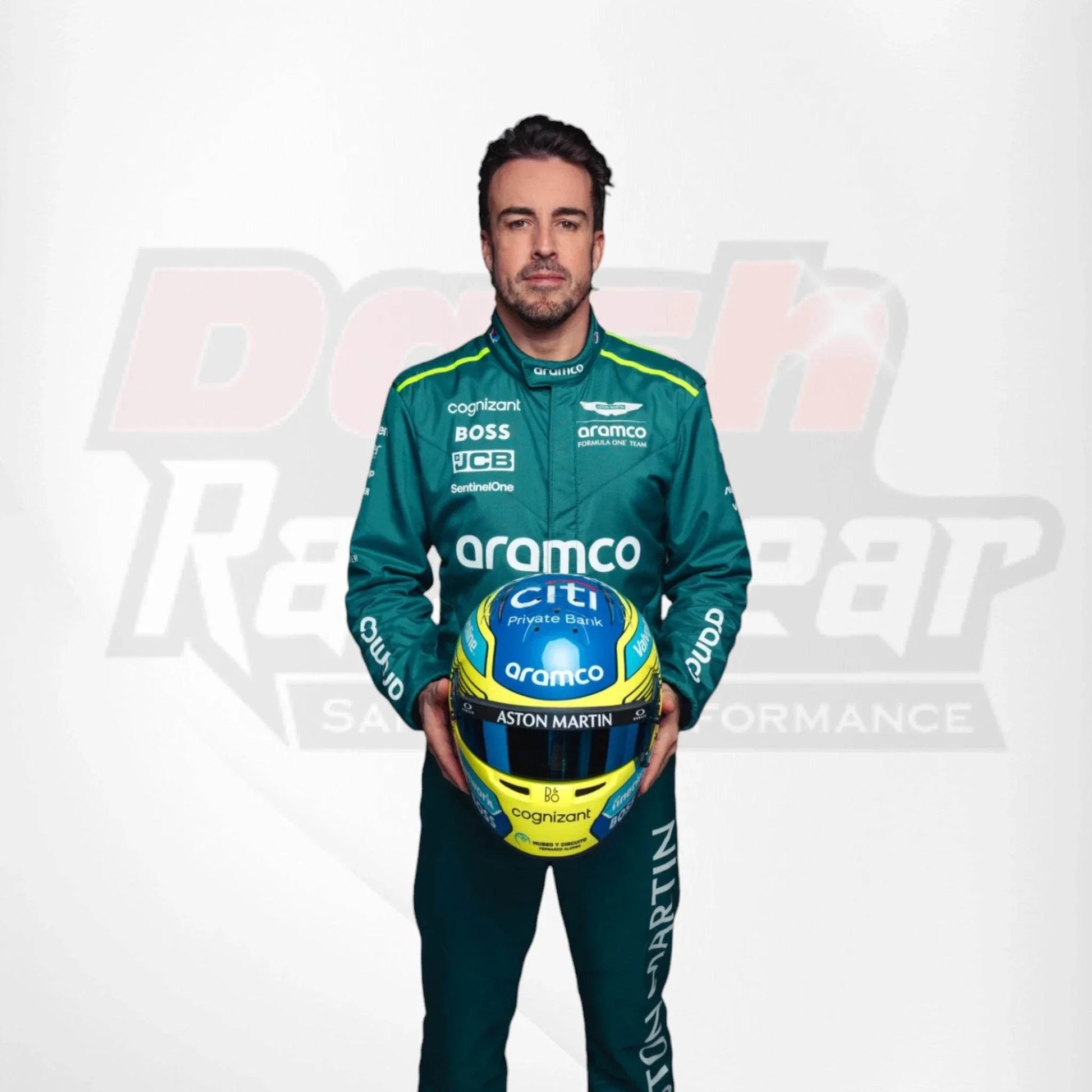 2024 Fernando Alonso Aston Martin F1 Team Race Suit KIDS - Dash Racegear
