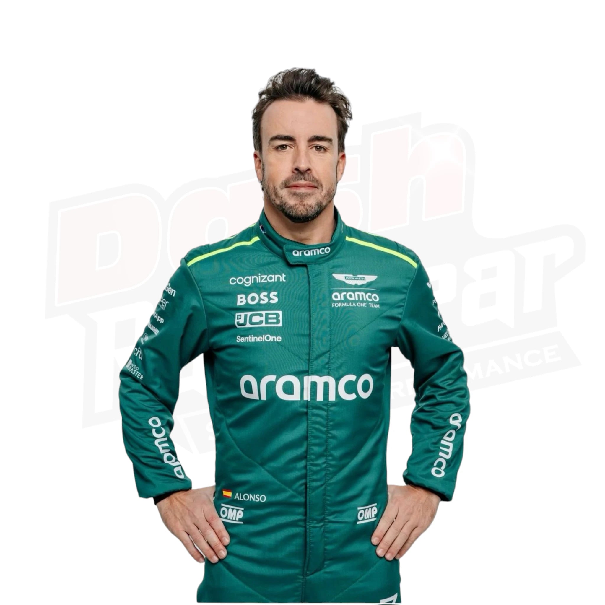 2024 Fernando Alonso Aston Martin F1 Team Race Suit KIDS