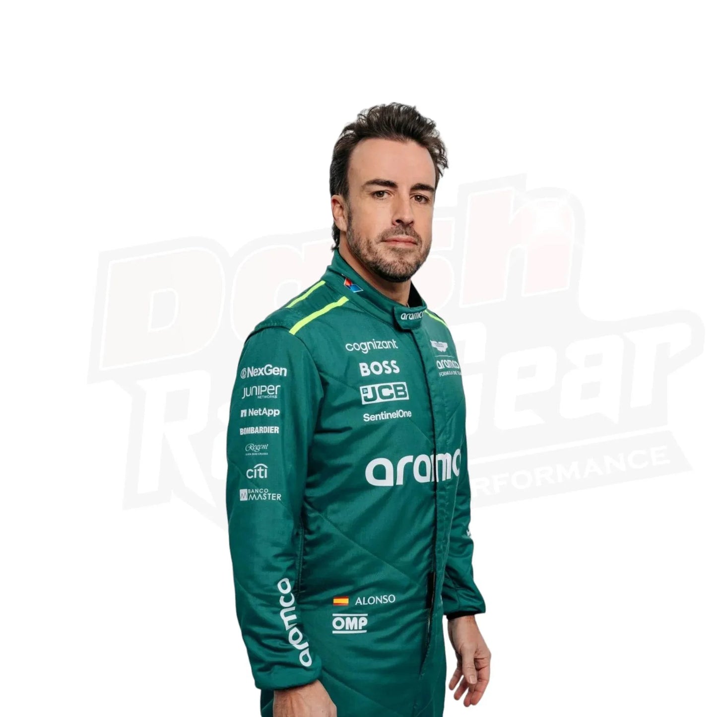 2024 Aston Martin Fernando Alonso Lance Stroll F1 Team Race Suit - Dash Racegear