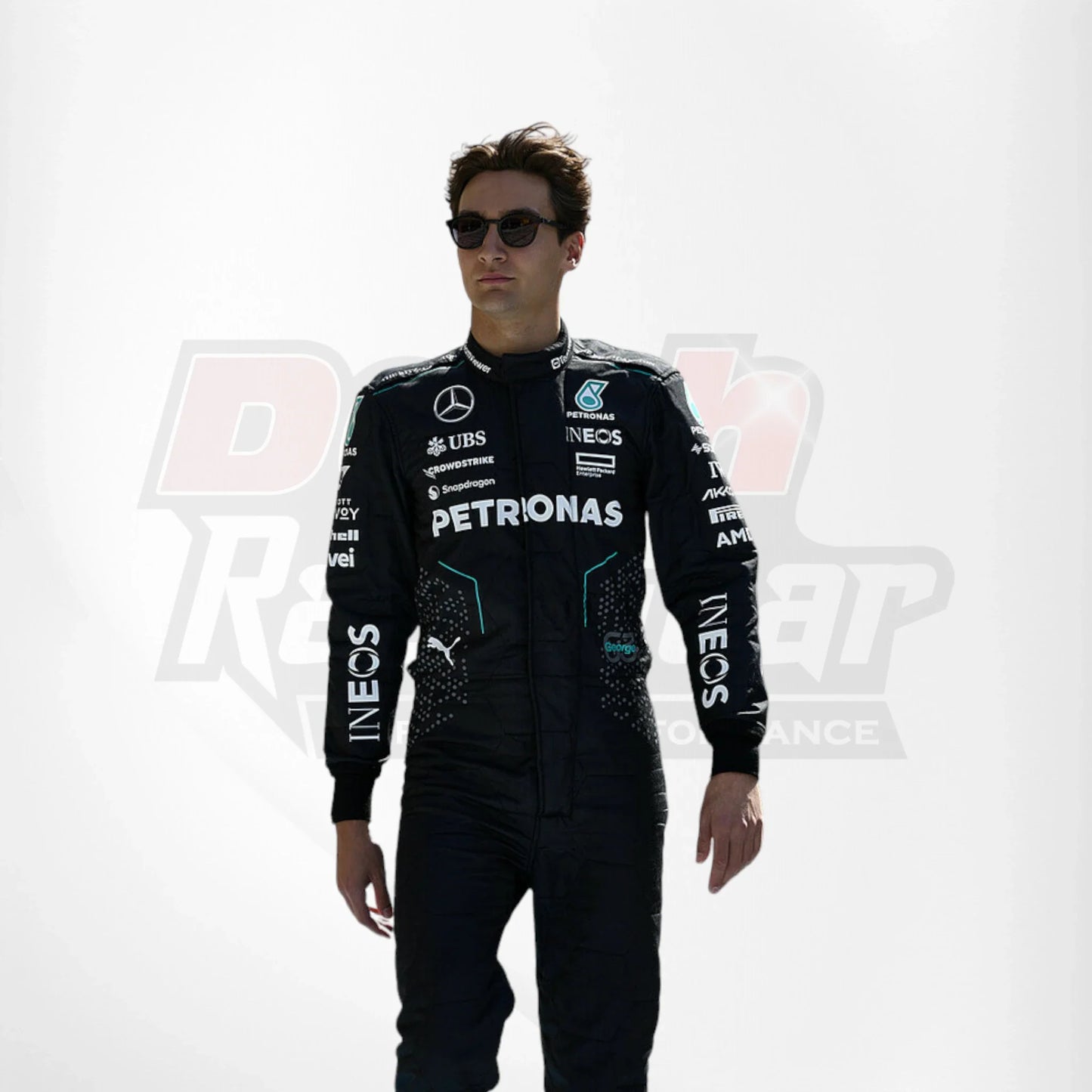 2024 George Russell Mercedes AMG F1 Team Race Suit KIDS - Dash Racegear