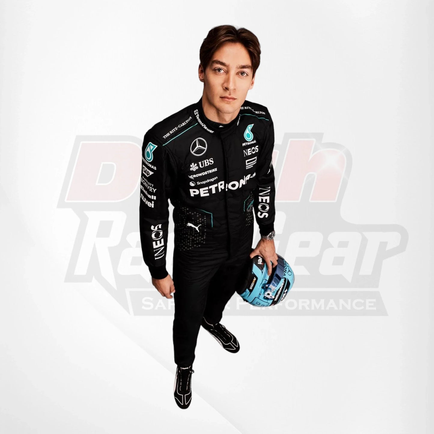 2024 George Russell Mercedes AMG F1 Team Race Suit KIDS - Dash Racegear