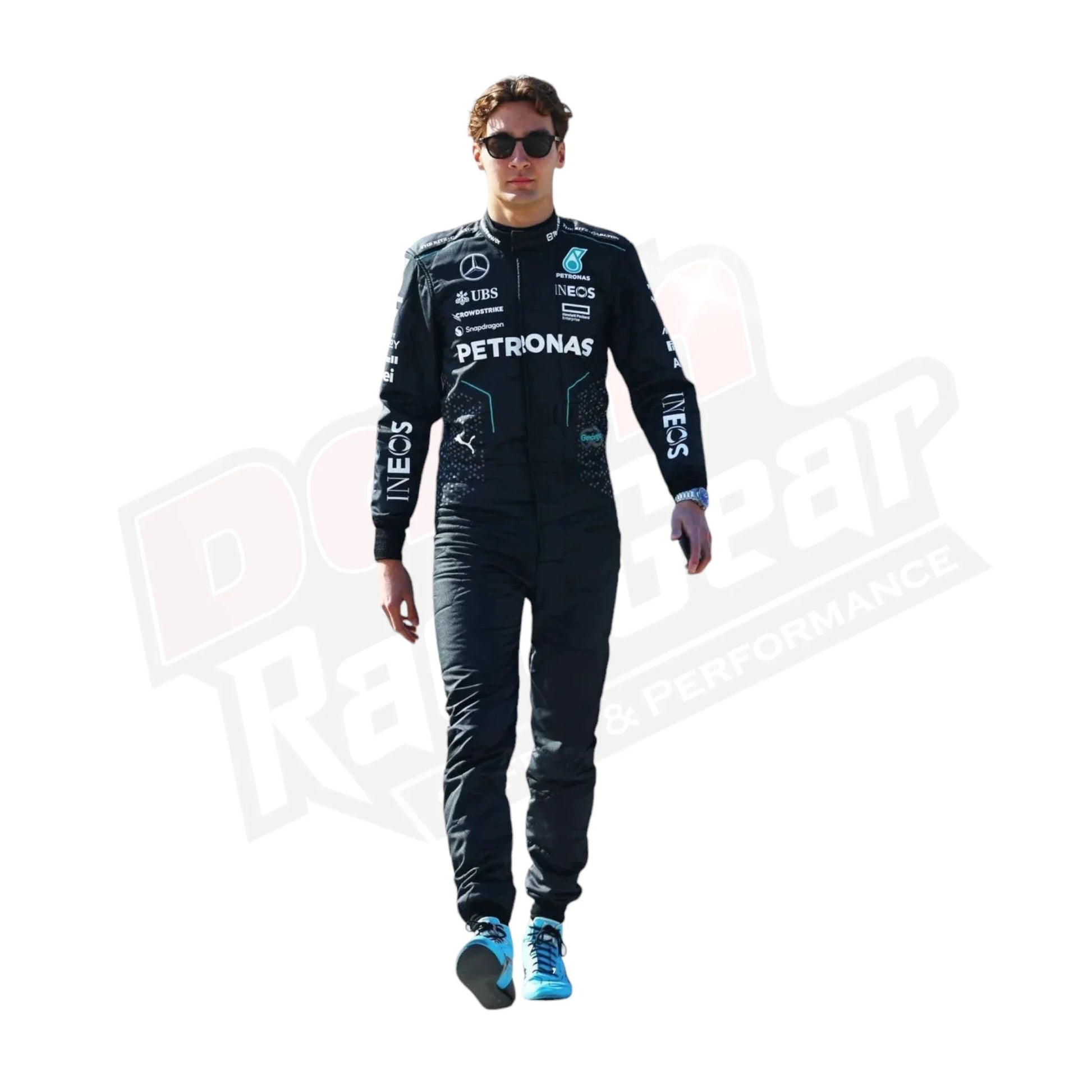 2024 George Russell Mercedes AMG F1 Team Race Suit KIDS - Dash Racegear