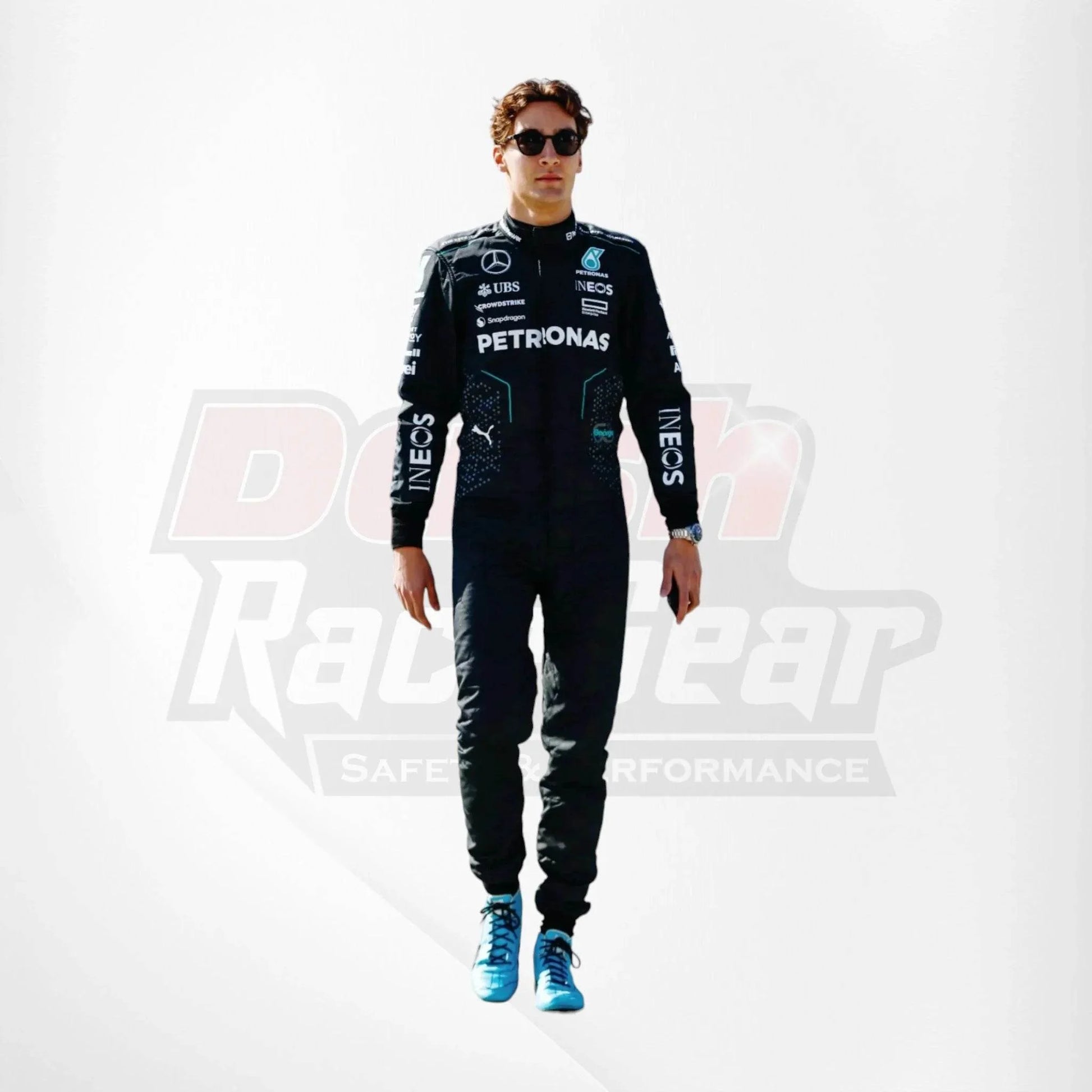 2024 George Russell Mercedes AMG F1 Team Race Suit - Dash Racegear