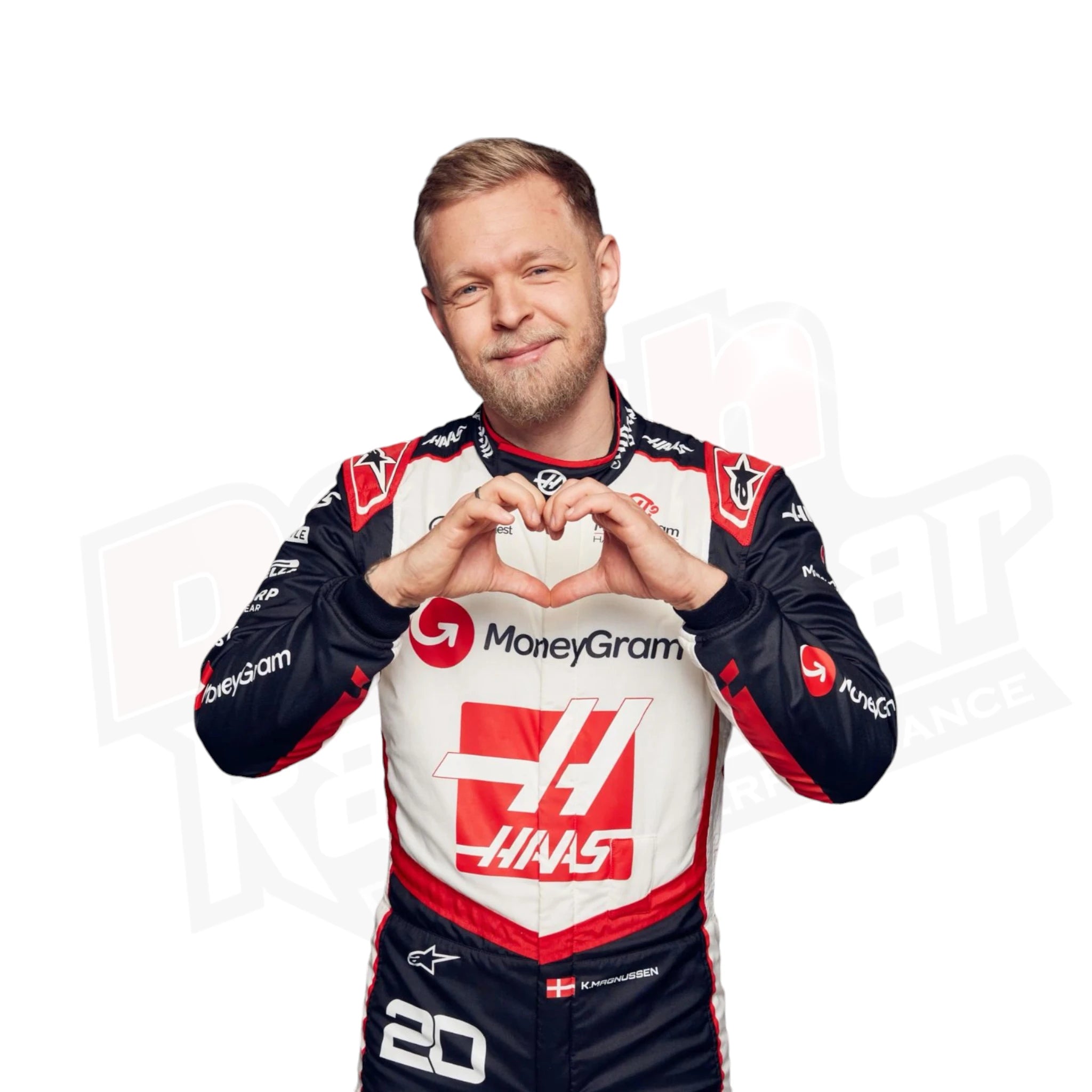 2024 Kevin Magnussen Haas F1 Team Race Suit KIDS