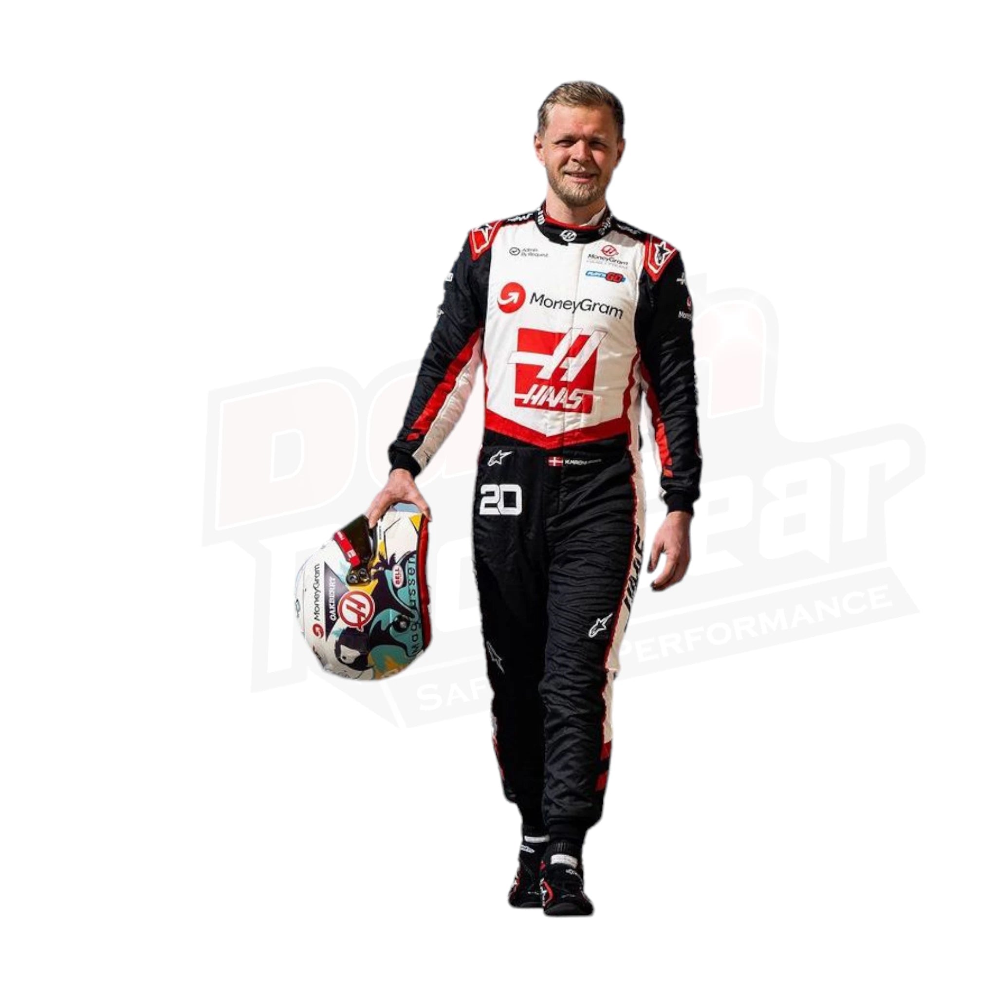 2024 Kevin Magnussen Haas F1 Team Race Suit