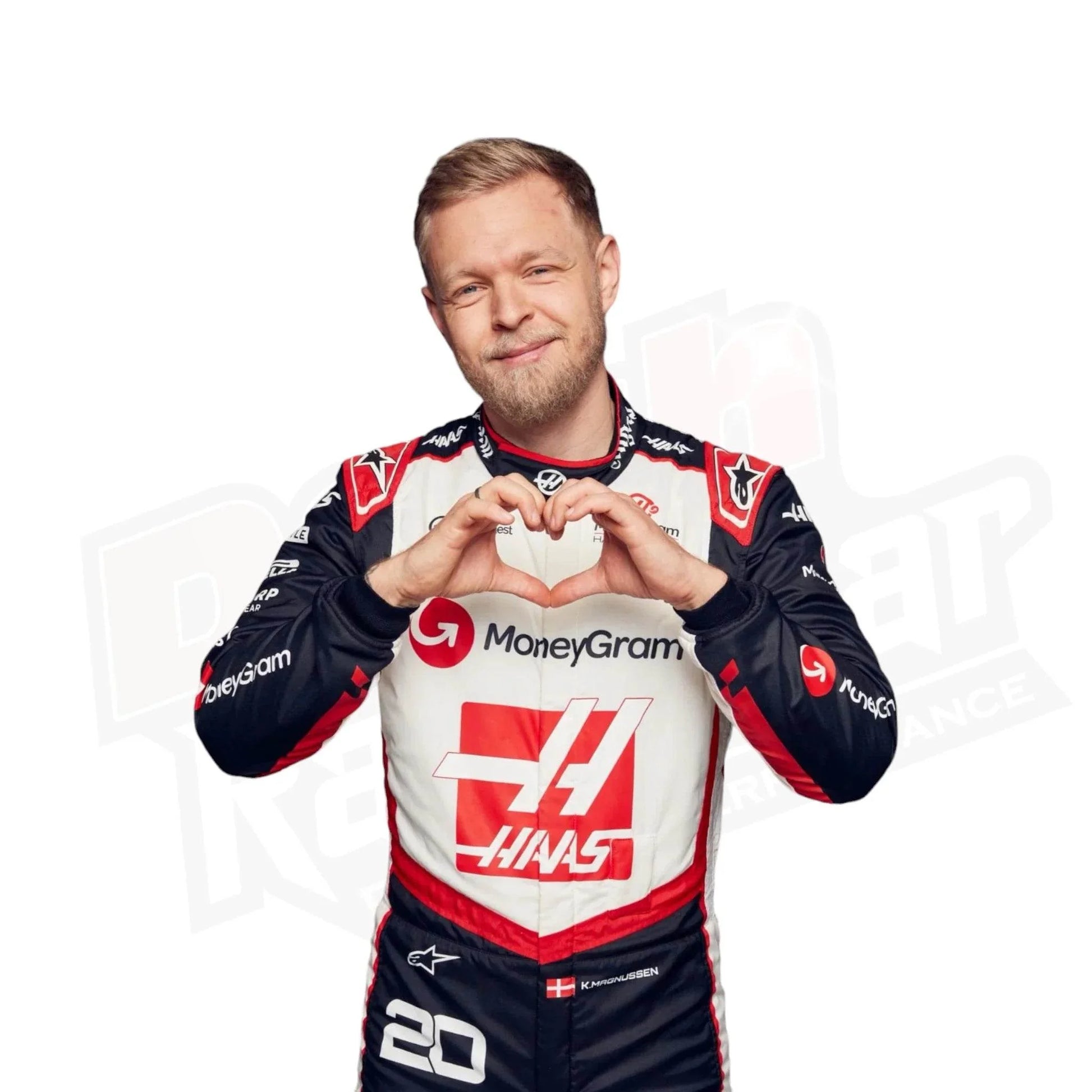 2024 Kevin Magnussen Haas F1 Team Race Suit - Dash Racegear