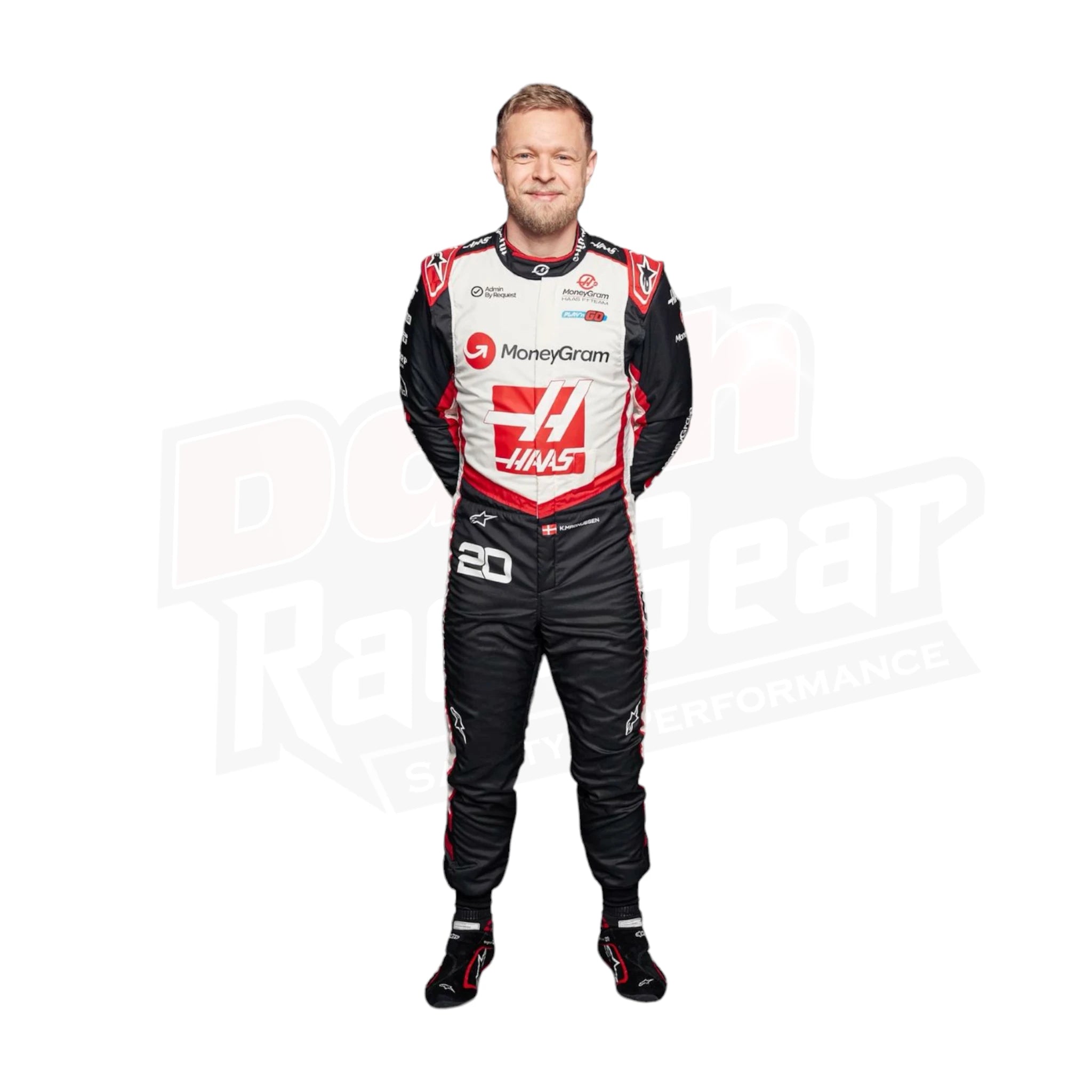 2024 Kevin Magnussen Nico Hulkenberg Haas F1 Team Race Suit