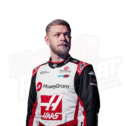 2024 Kevin Magnussen Nico Hulkenberg Haas F1 Team Race Suit KIDS - Dash Racegear