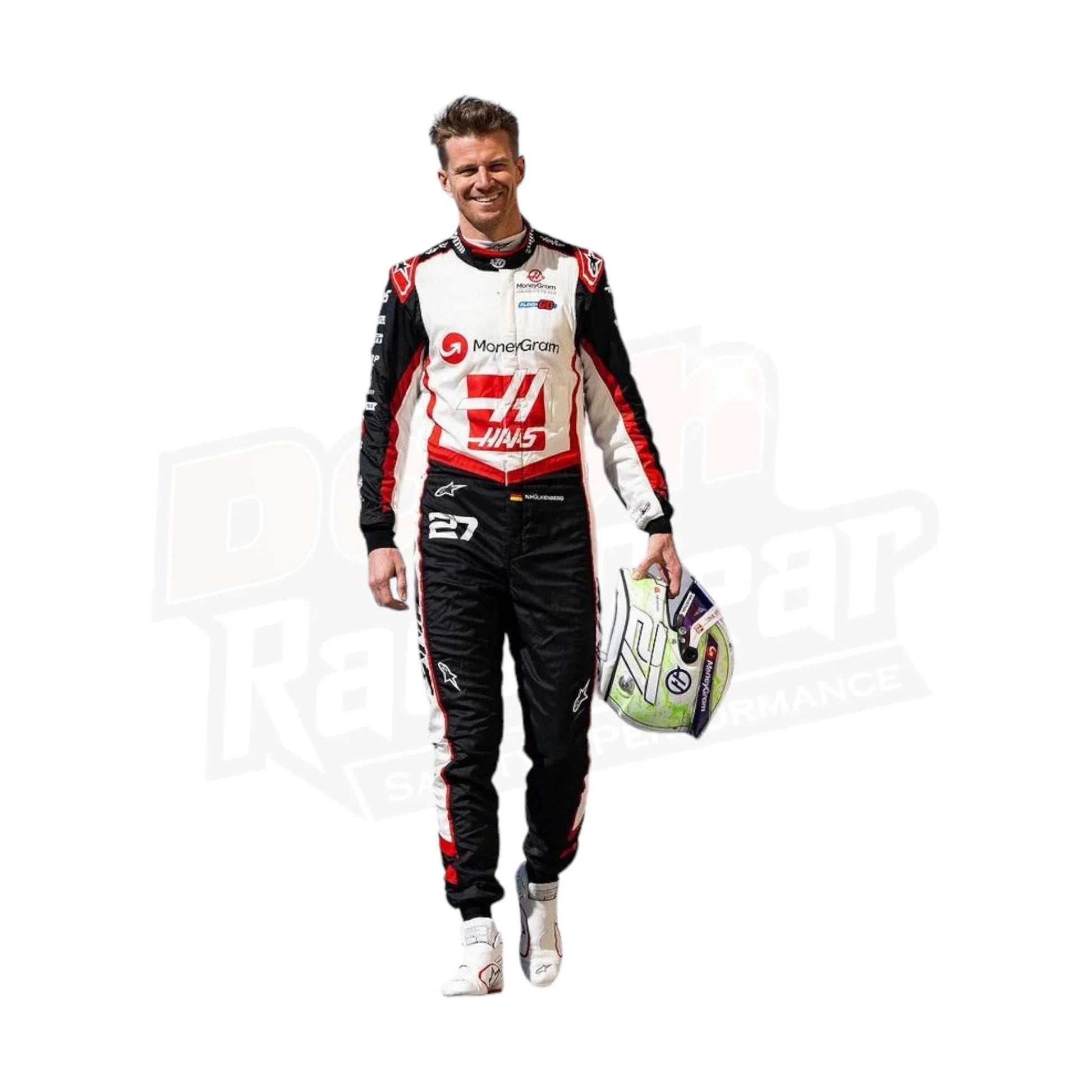 2024 Kevin Magnussen Nico Hulkenberg Haas F1 Team Race Suit KIDS - Dash Racegear