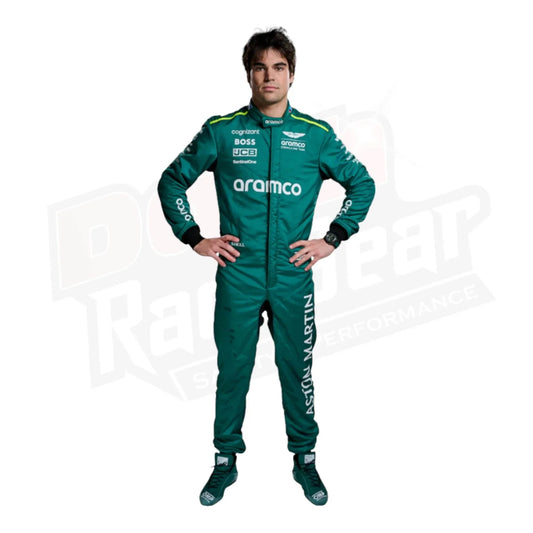 2024 Lance Stroll Aston Martin F1 Team Race Suit - Dash Racegear