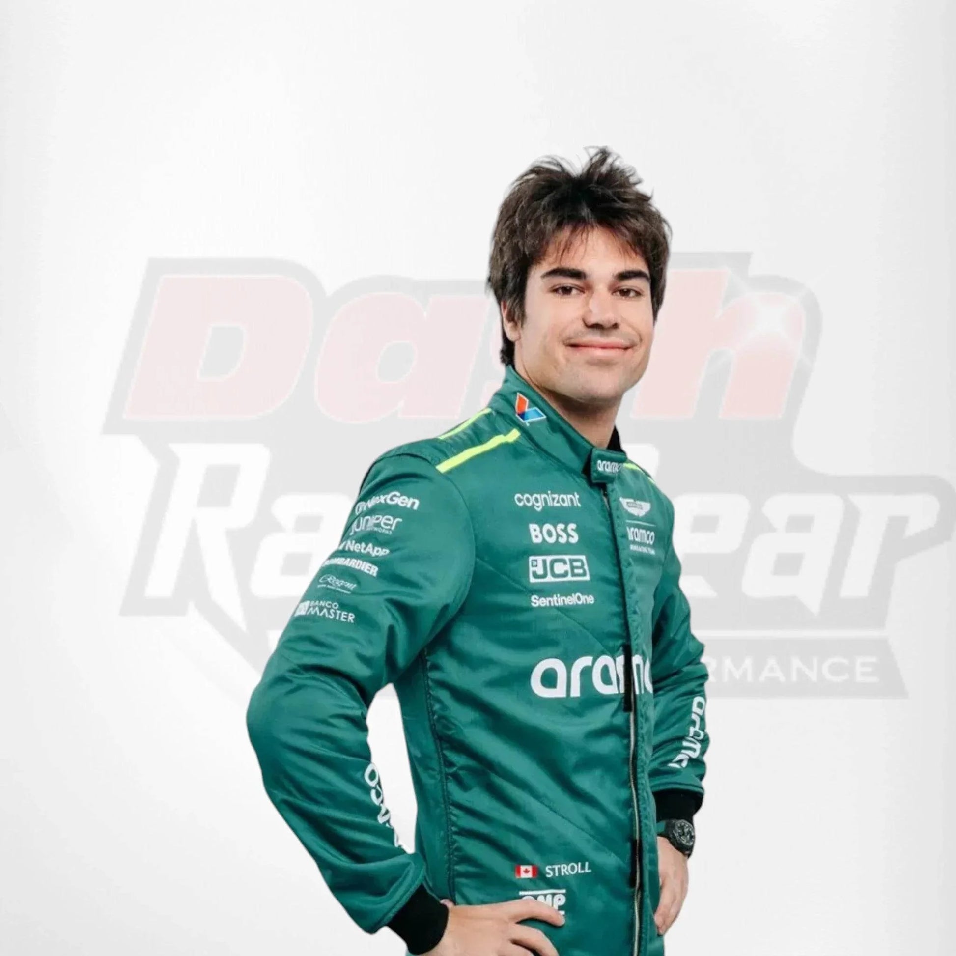 2024 Lance Stroll Aston Martin F1 Team Race Suit - Dash Racegear