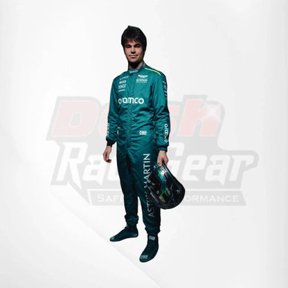 2024 Lance Stroll Aston Martin F1 Team Race Suit - Dash Racegear