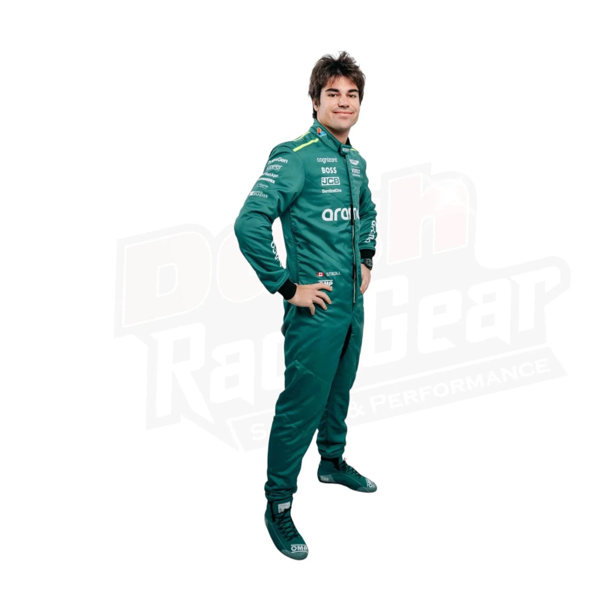 2024 Aston Martin Fernando Alonso Lance Stroll F1 Team Race Suit - Dash Racegear