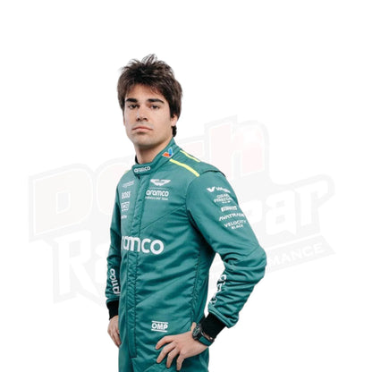 2024 Aston Martin Fernando Alonso Lance Stroll F1 Team Race Suit - Dash Racegear