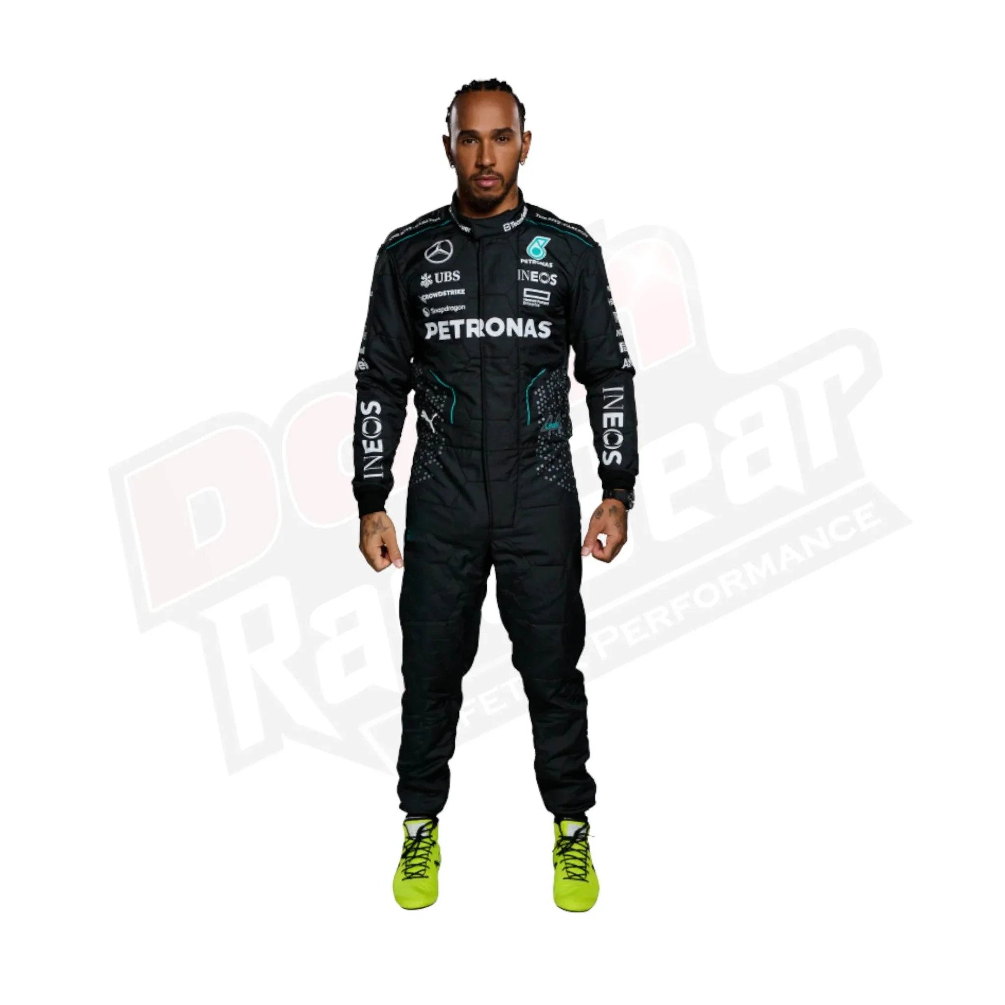 2024 Lewis Hamilton Mercedes AMG F1 Team Suit - Dash Racegear Store
