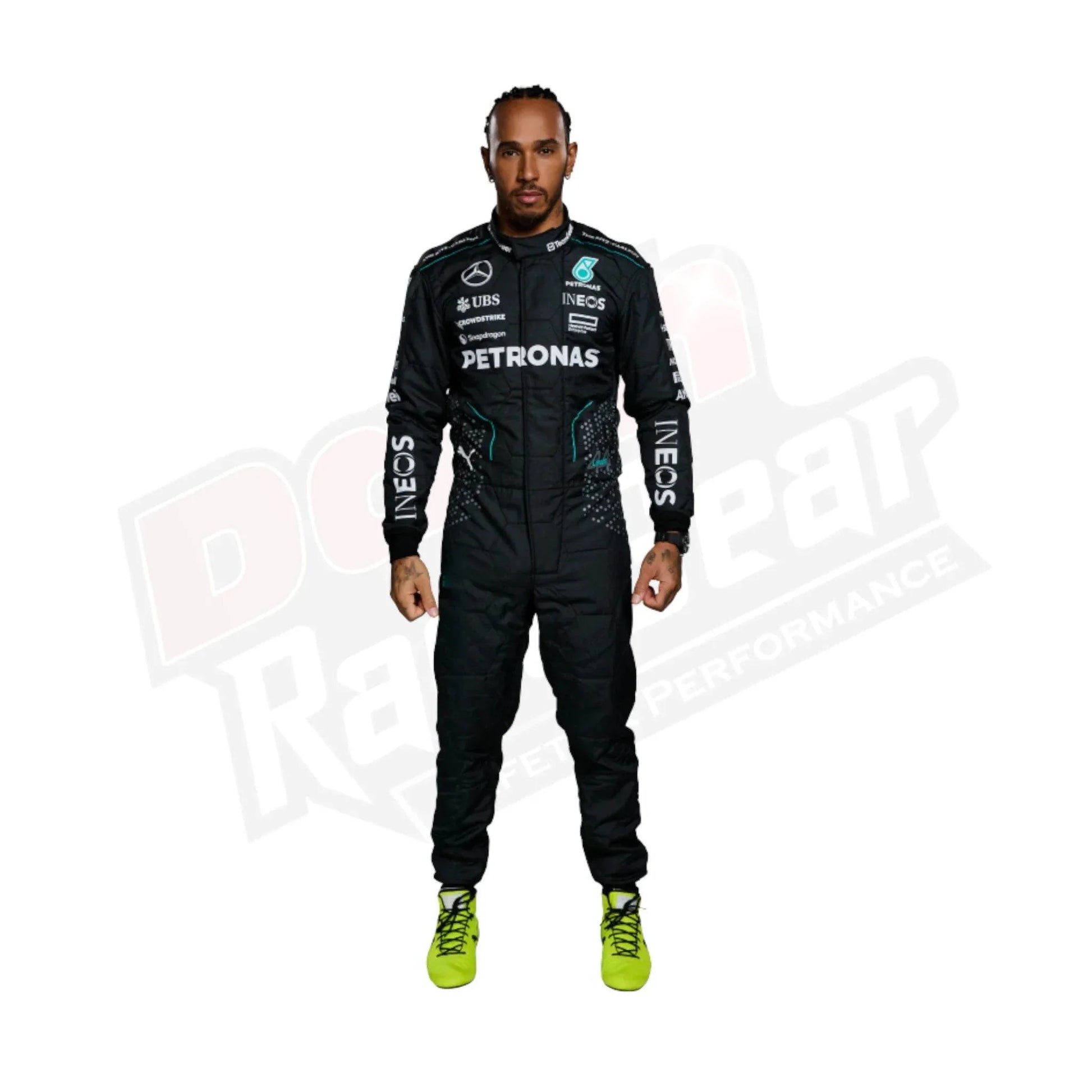 2024 Lewis Hamilton Mercedes AMG F1 Team Suit - Dash Racegear