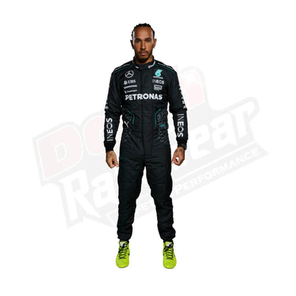 2024 Lewis Hamilton Mercedes AMG F1 Team Suit - Dash Racegear
