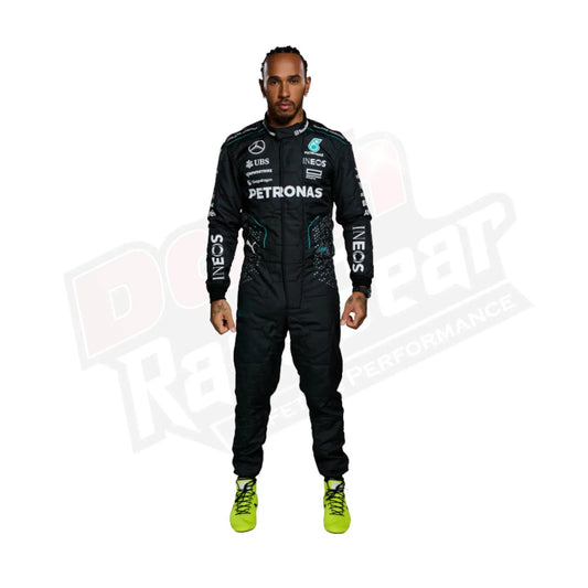 2024 Lewis Hamilton Mercedes AMG F1 Team Suit - Dash Racegear