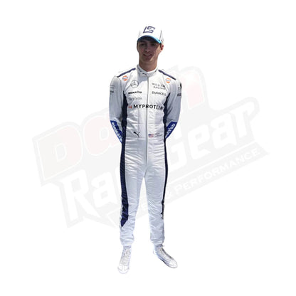2024 Alex Albon Logan Sargeant Williams F1 Team Race Suit - Dash Racegear