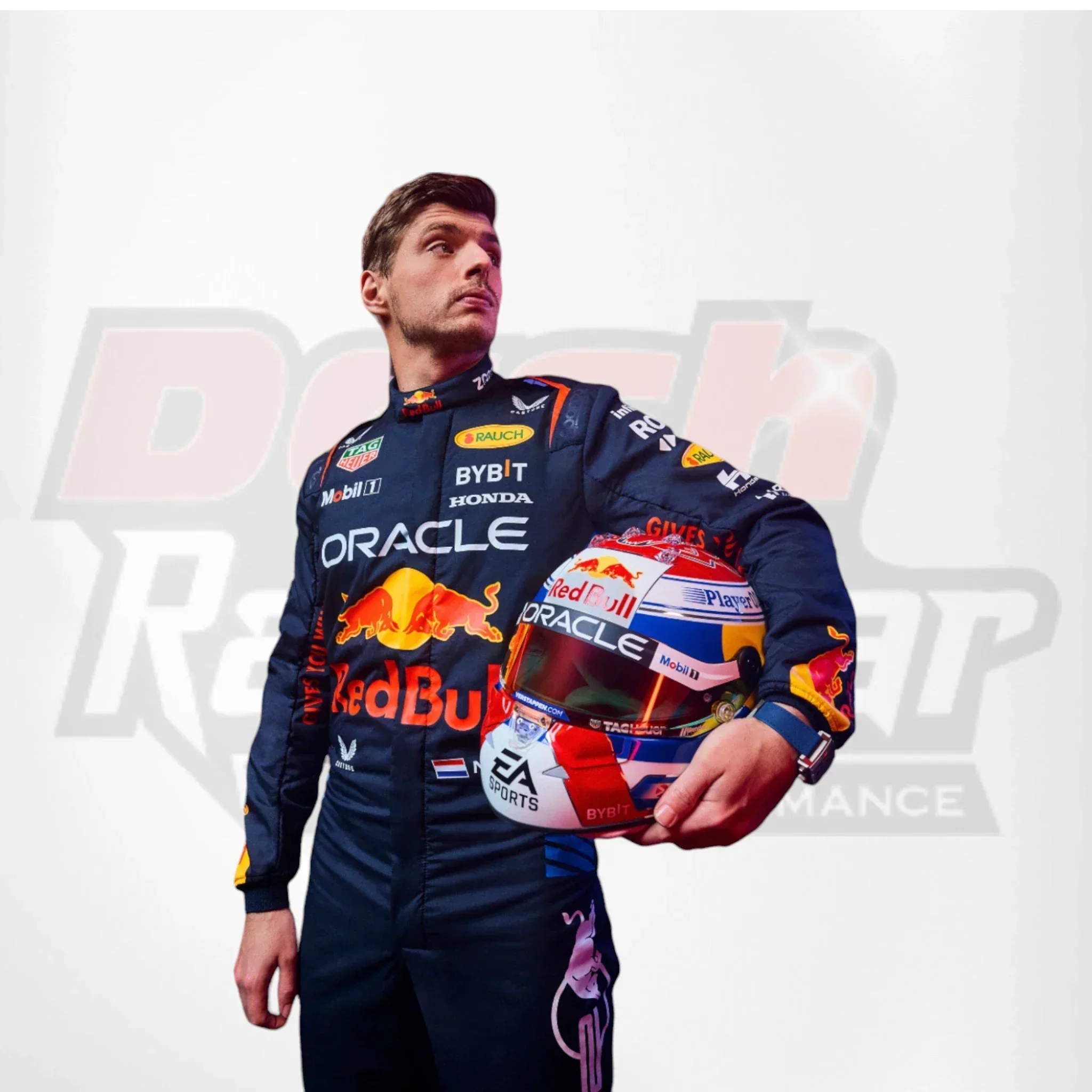 2024 Max Verstappen Sergio Perez F1 Team Race Suit Sparco