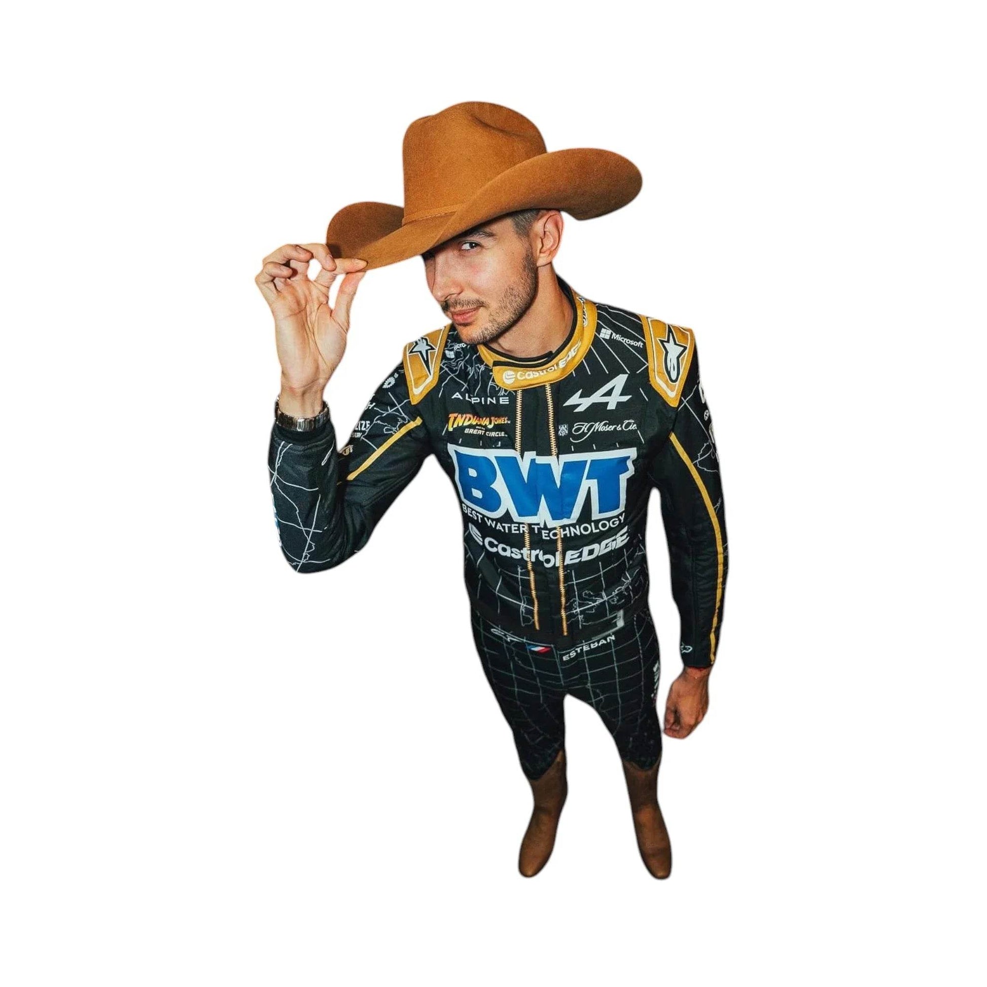 2024 New Esteban Ocon alpine Austin Grand Prix Race Suit - Dash Racegear