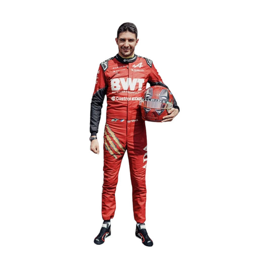 2024 New Esteban Ocon bwt Race Suit - Dash Racegear