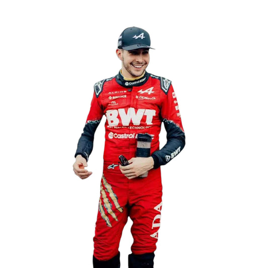 2024 New Esteban Ocon bwt Race Suit - Dash Racegear