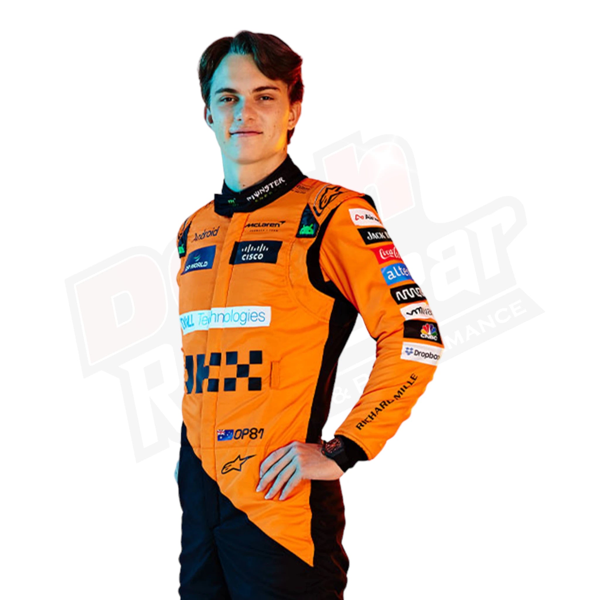 2024 New McLaren Oscar Piastri F1 Team Race Suit KIDS