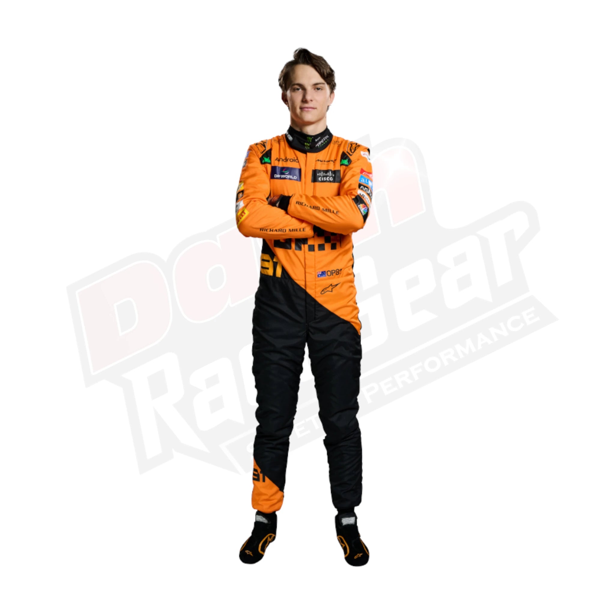 2024 New McLaren Oscar Piastri F1 Team Race Suit KIDS