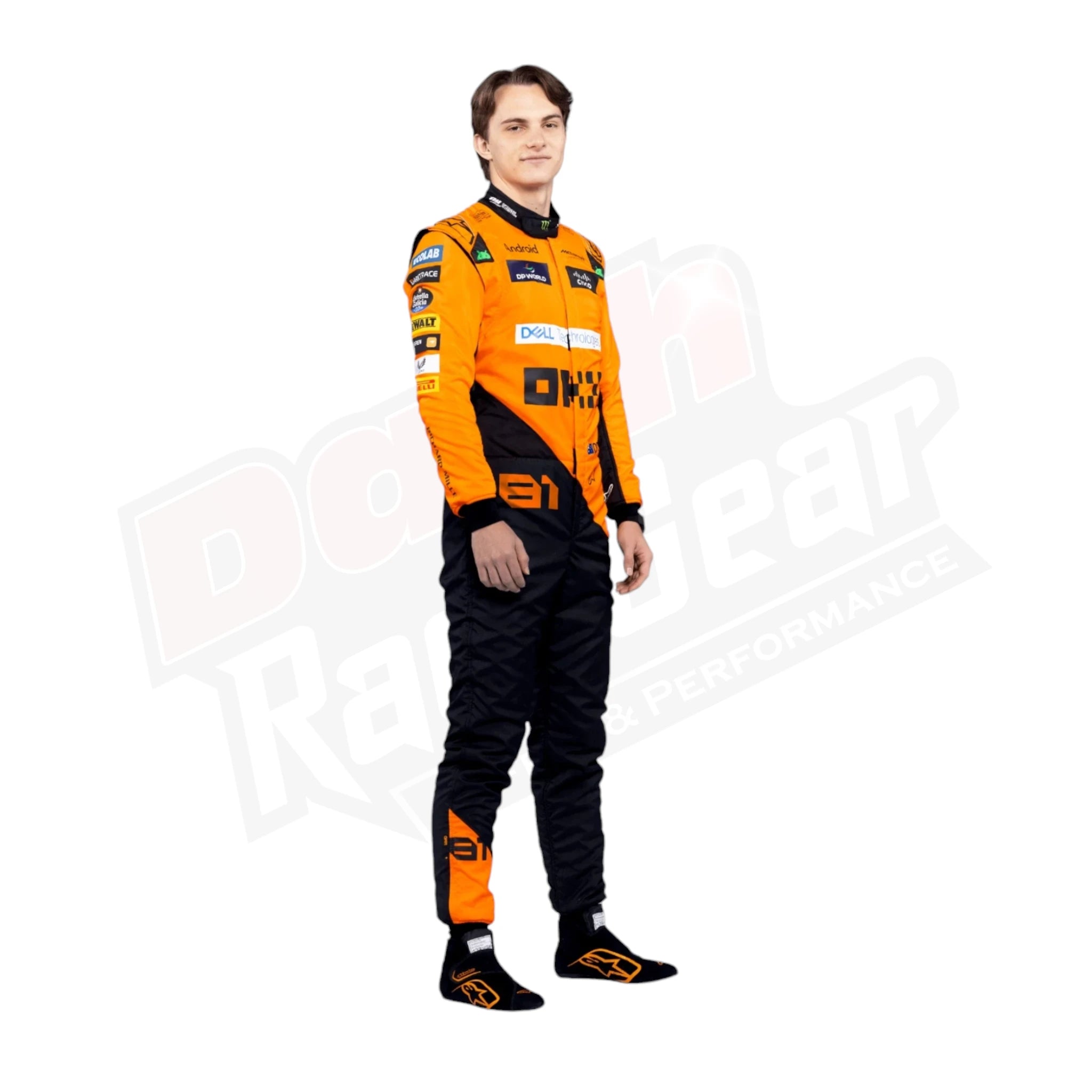 2024 New McLaren Oscar Piastri F1 Team Race Suit