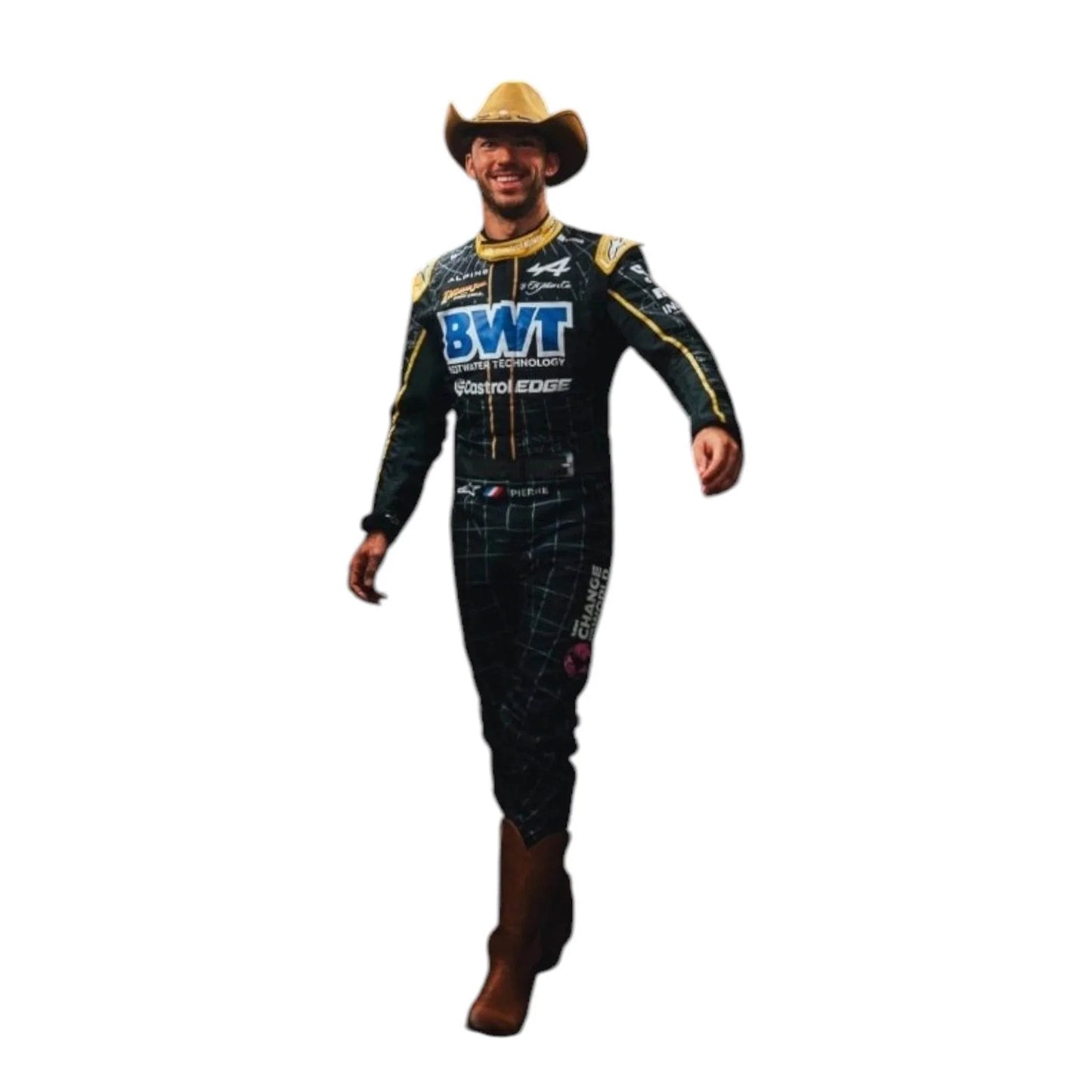 2024 New Pierre Gasly alpine Austin Grand Prix Race Suit - Dash Racegear