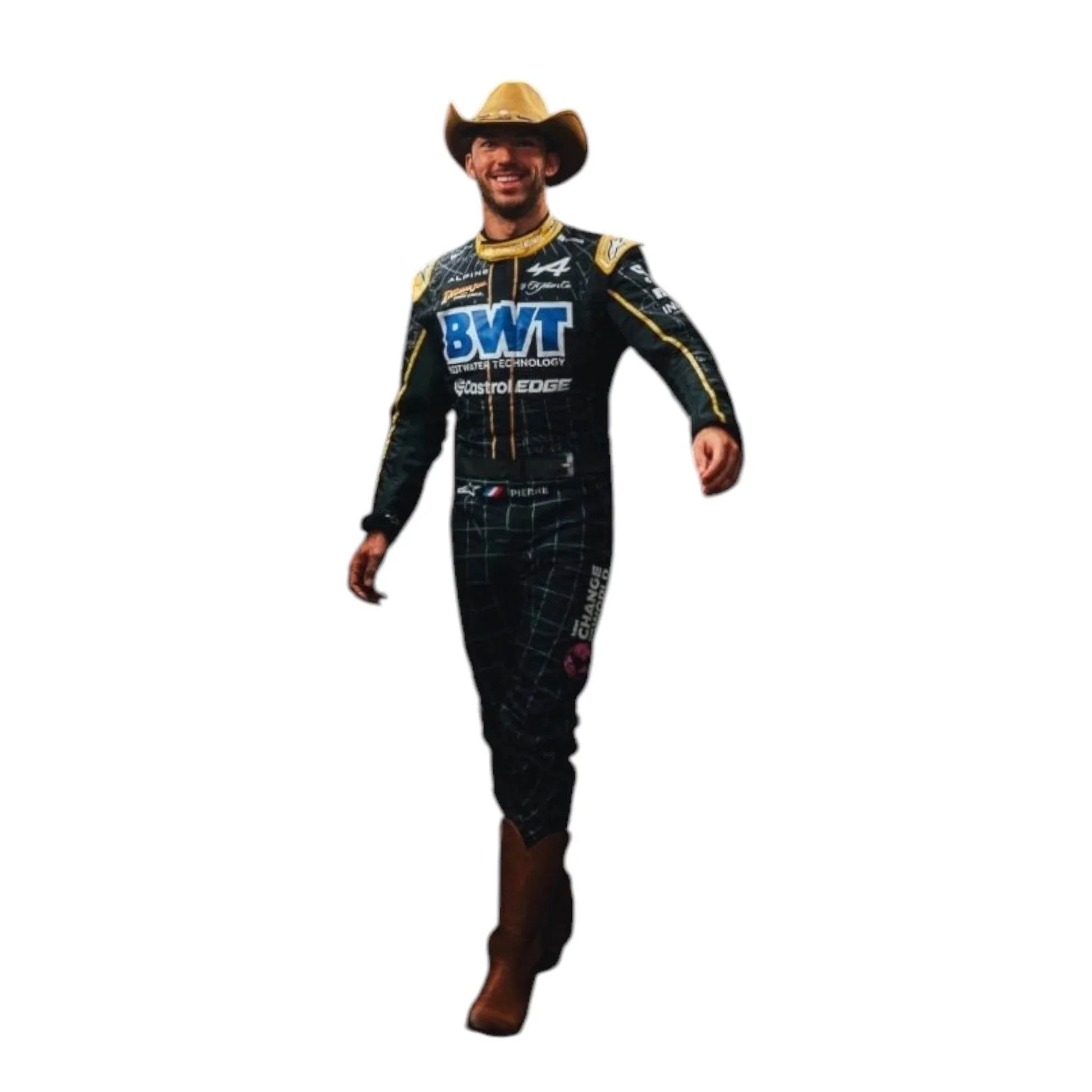 2024 New Pierre Gasly alpine Austin Grand Prix Race Suit - Dash Racegear