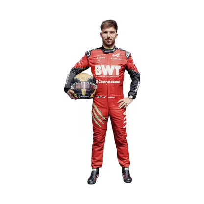 2024 New Pierre Gasly bwt Race Suit KIDS - Dash Racegear
