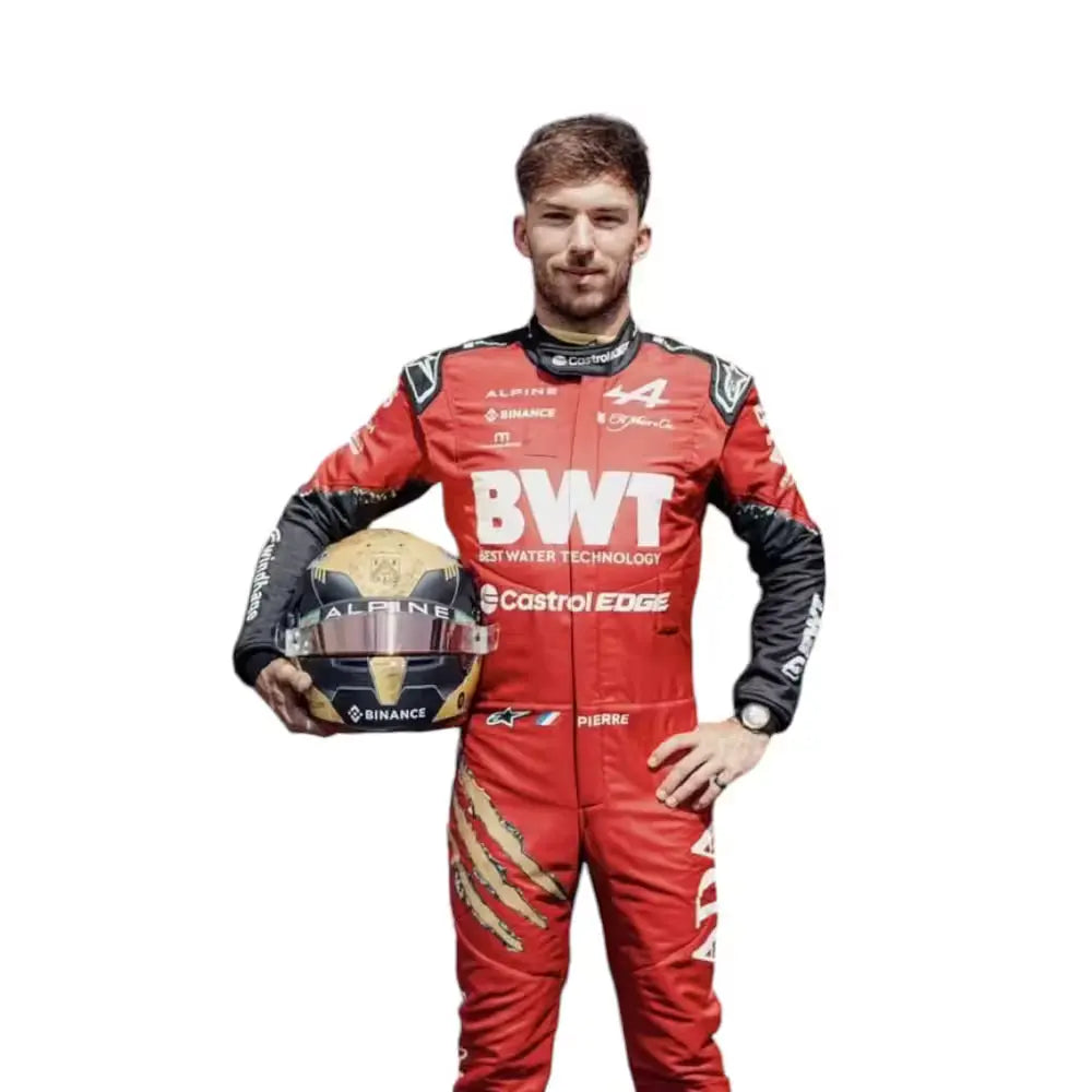 2024 New Pierre Gasly bwt Race Suit KIDS - Dash Racegear