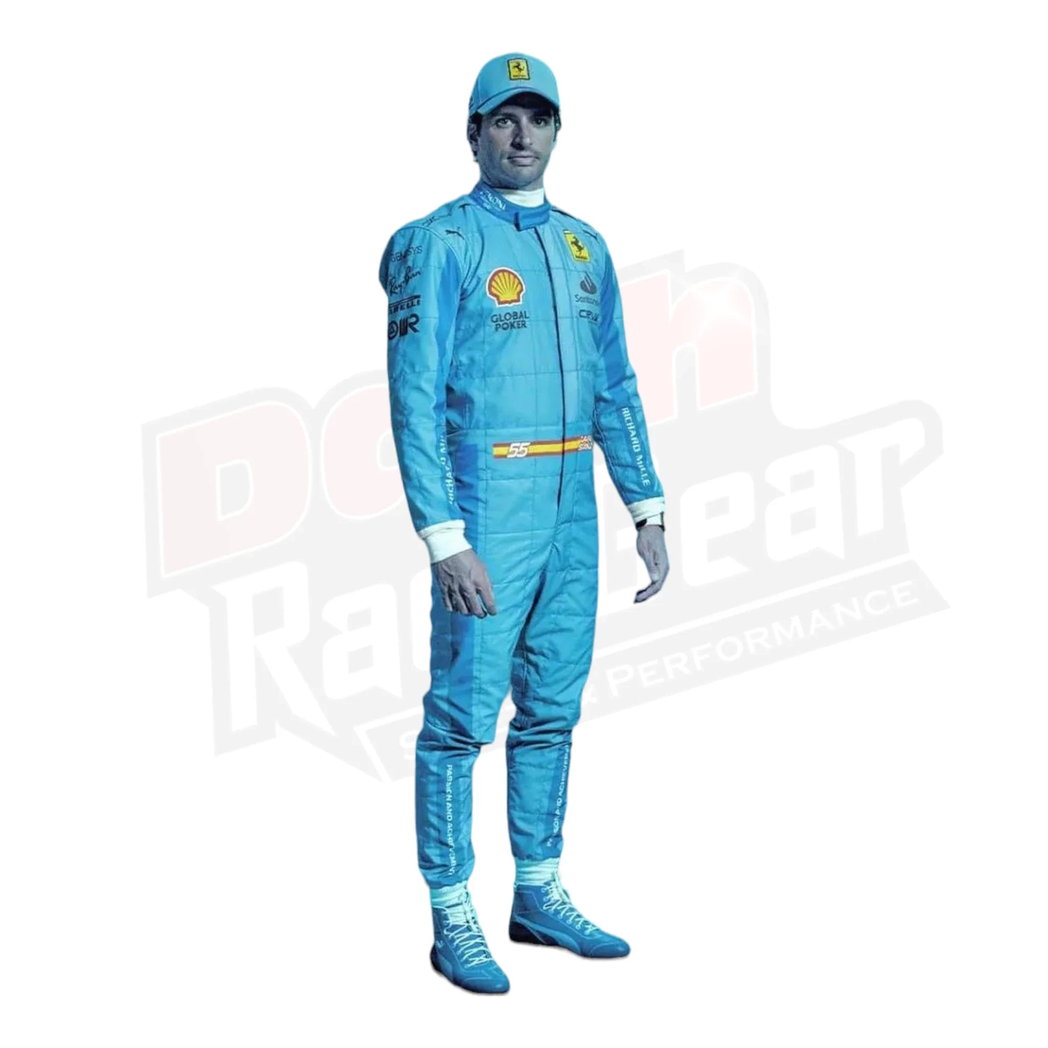 2024 Scuderia Ferrari F1 Miami Grand Prix Race Suit KIDS - Dash Racegear
