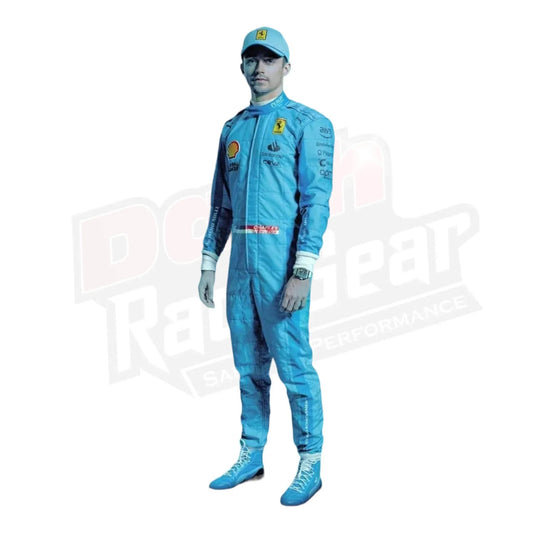 2024 Scuderia Ferrari F1 Miami Grand Prix Race Suit KIDS - Dash Racegear