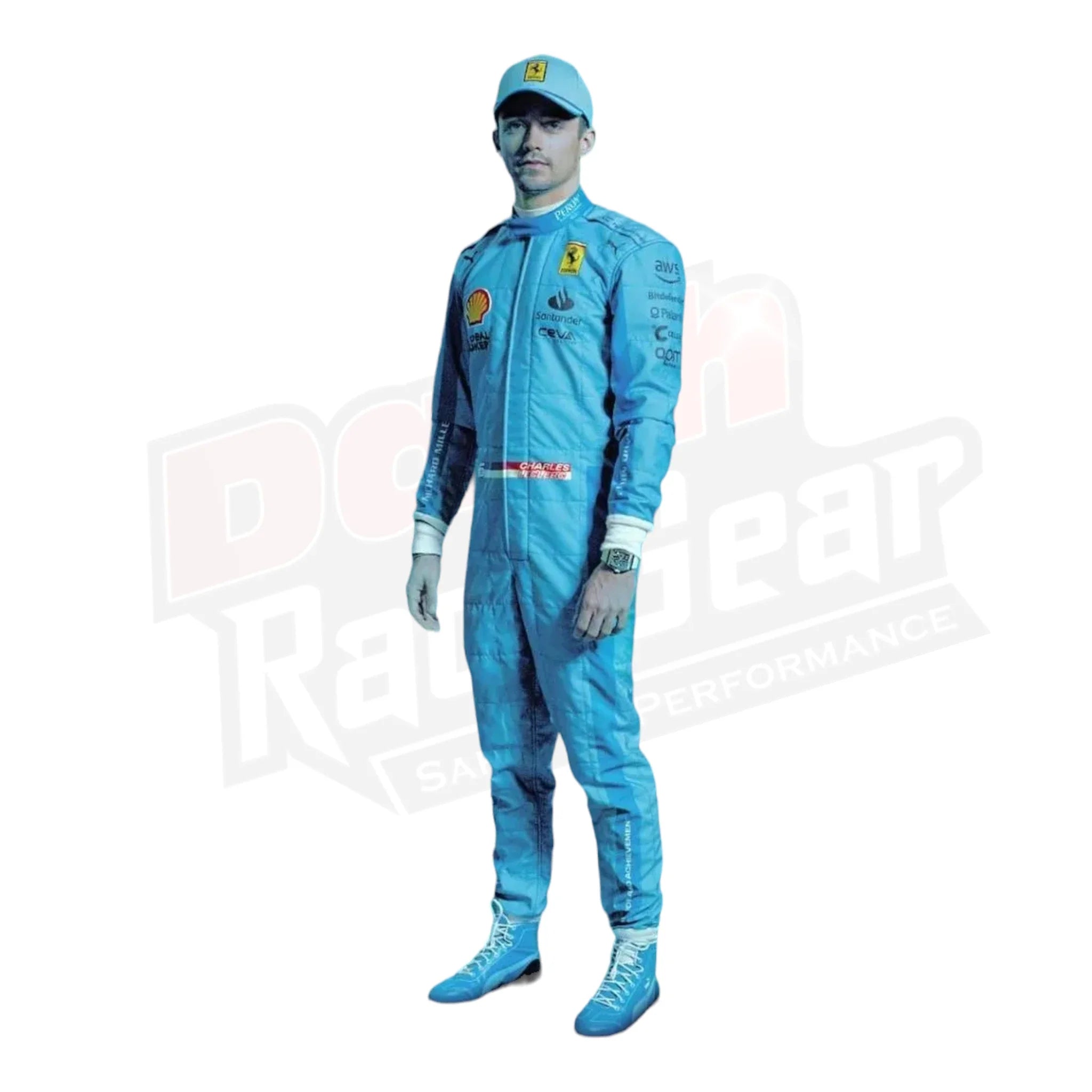 2024 Scuderia Ferrari F1 Miami Grand Prix Race Suit KIDS - Dash Racegear